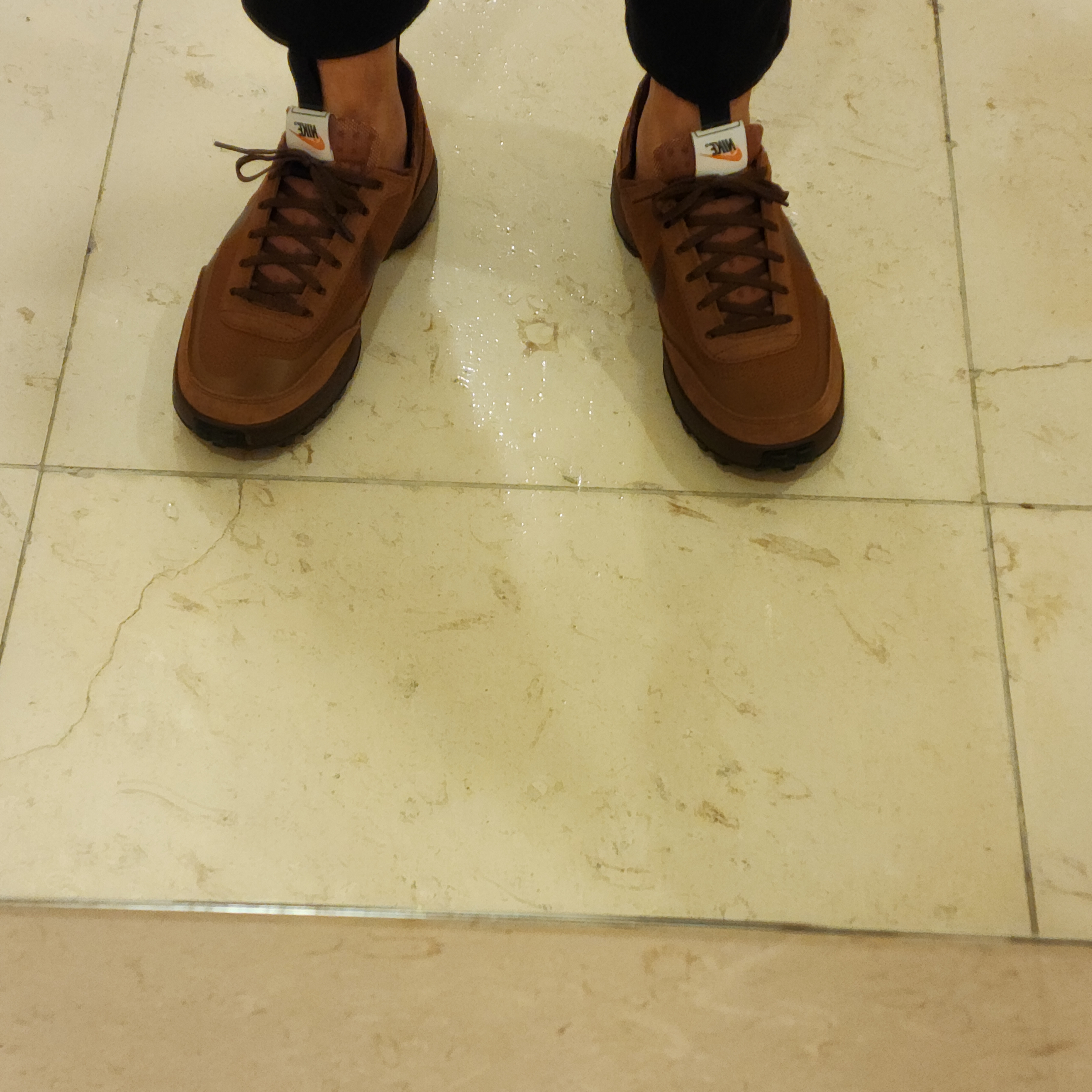 Nike x Tom Sachs General Purpose Shoe Brown 착용 스타일 - 2
