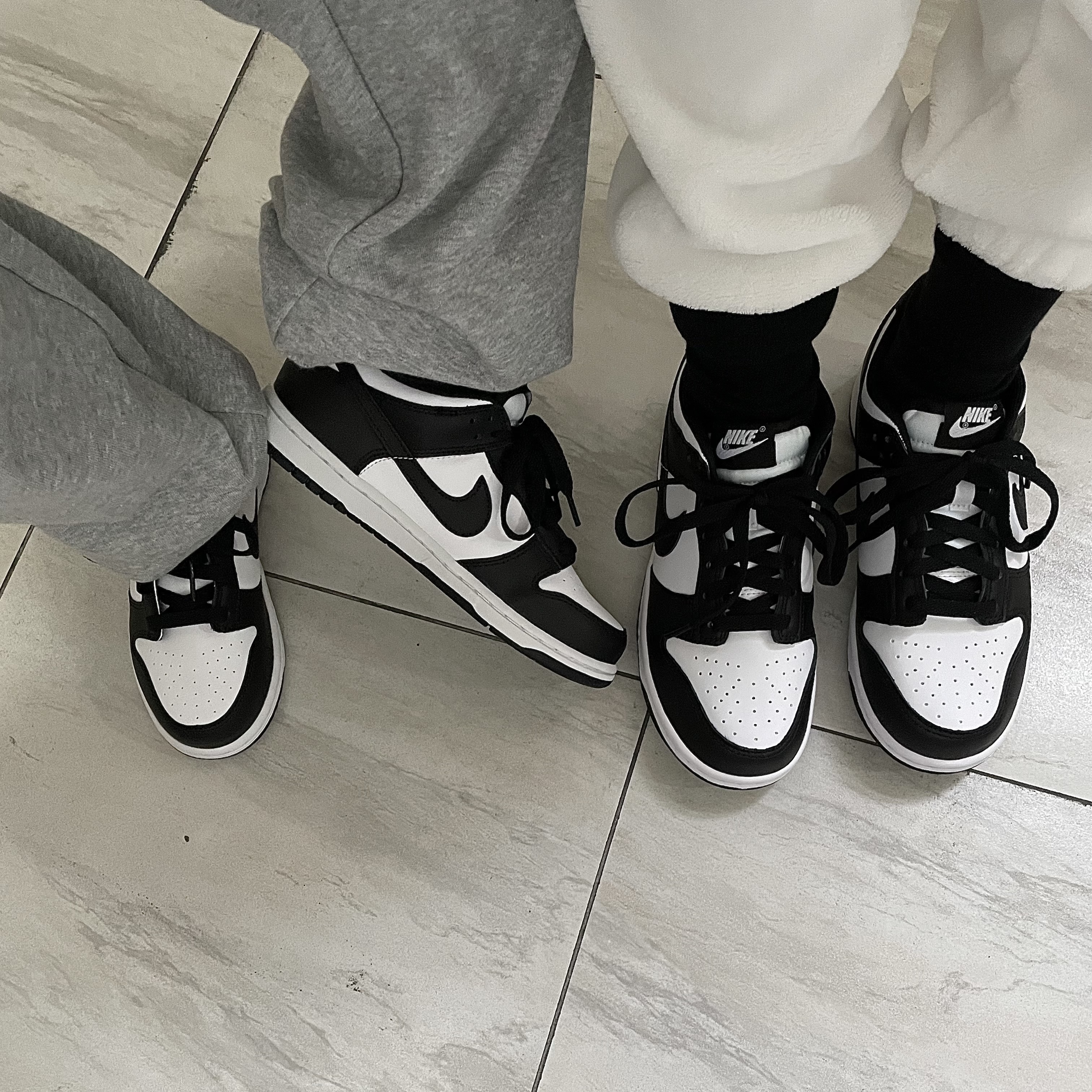 Nike Dunk Low Retro Black 착용 스타일