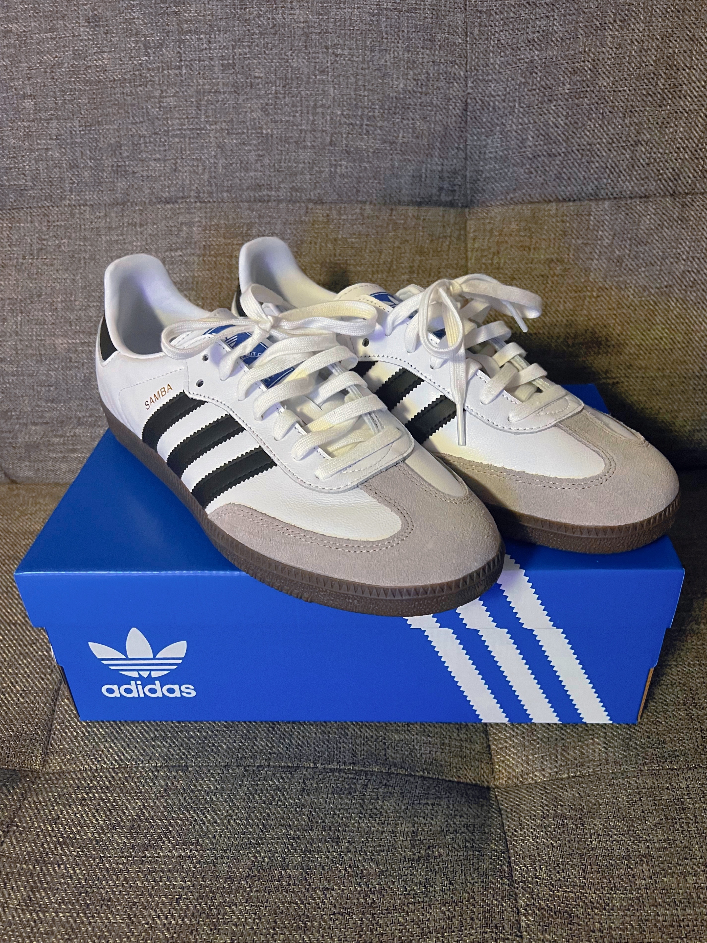 Adidas Samba OG Cloud White 착용 스타일 - 2