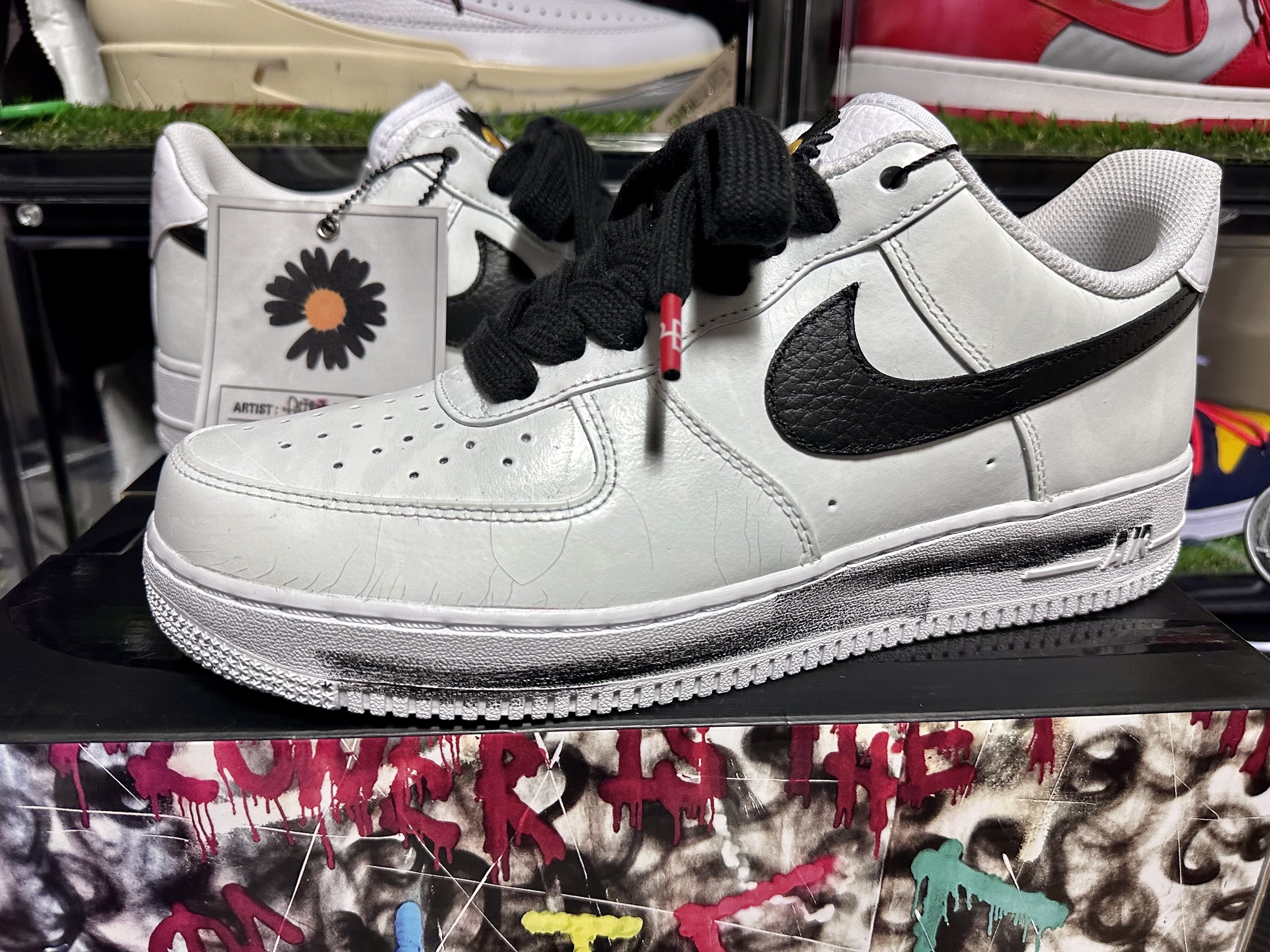Nike x Peaceminusone Air Force 1 Low Para-Noise 2.0, Jordan 1 Low OG Starfish 착용 스타일 - 2