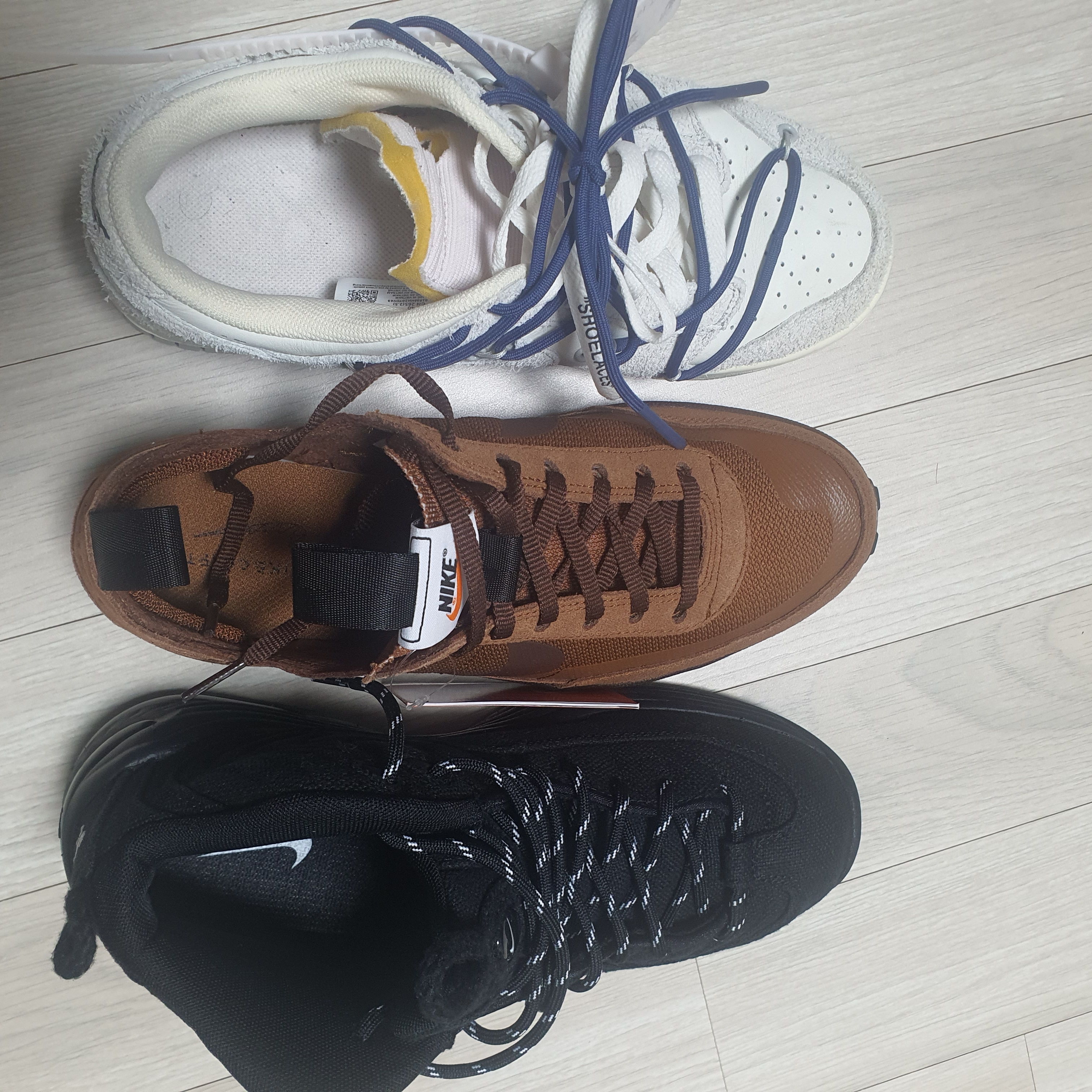 Nike x Tom Sachs General Purpose Shoe Brown, Nike x Stussy Air Penny II Black 착용 스타일 - 1