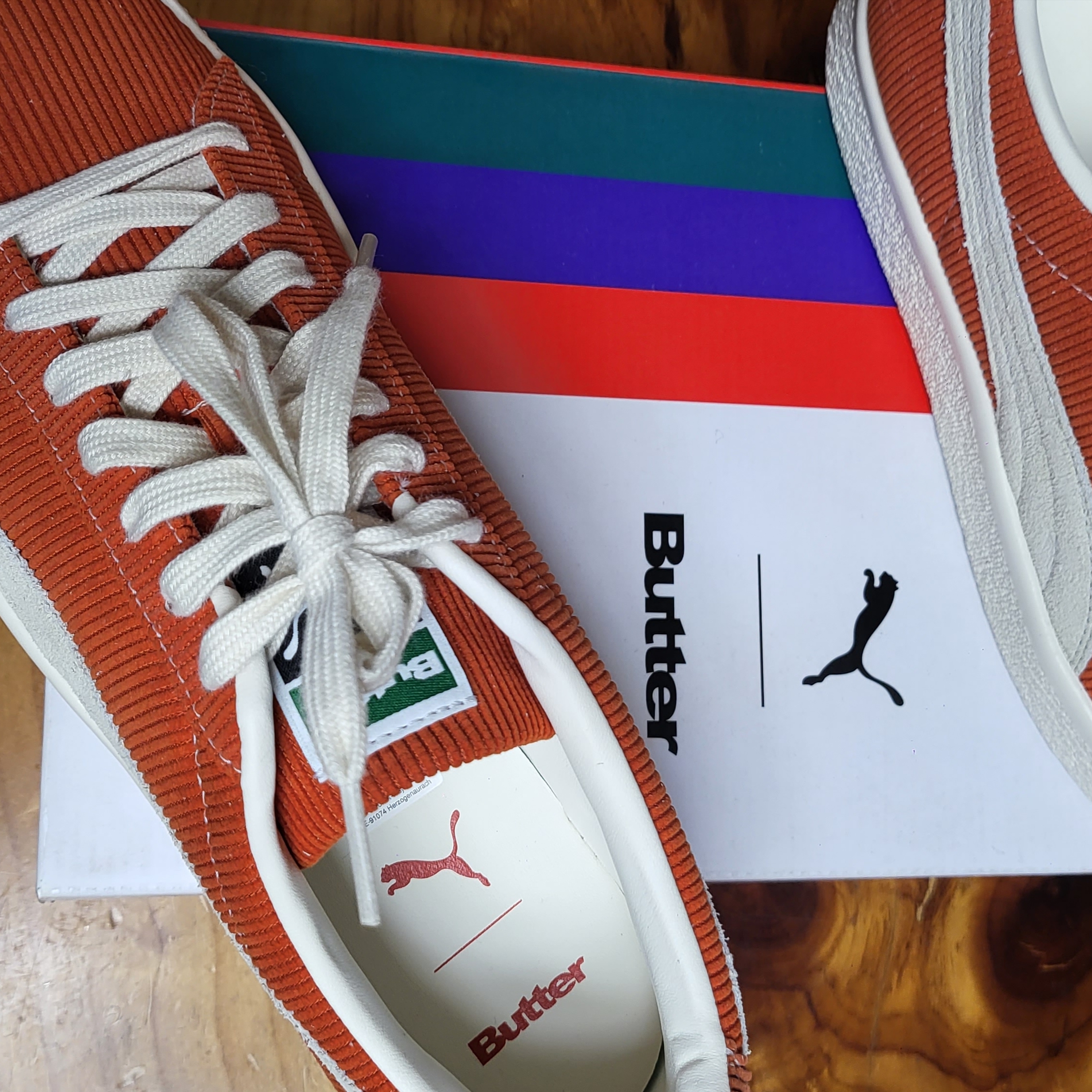 Puma x Butter Goods Basket VTG Rooibos Tea 착용 스타일