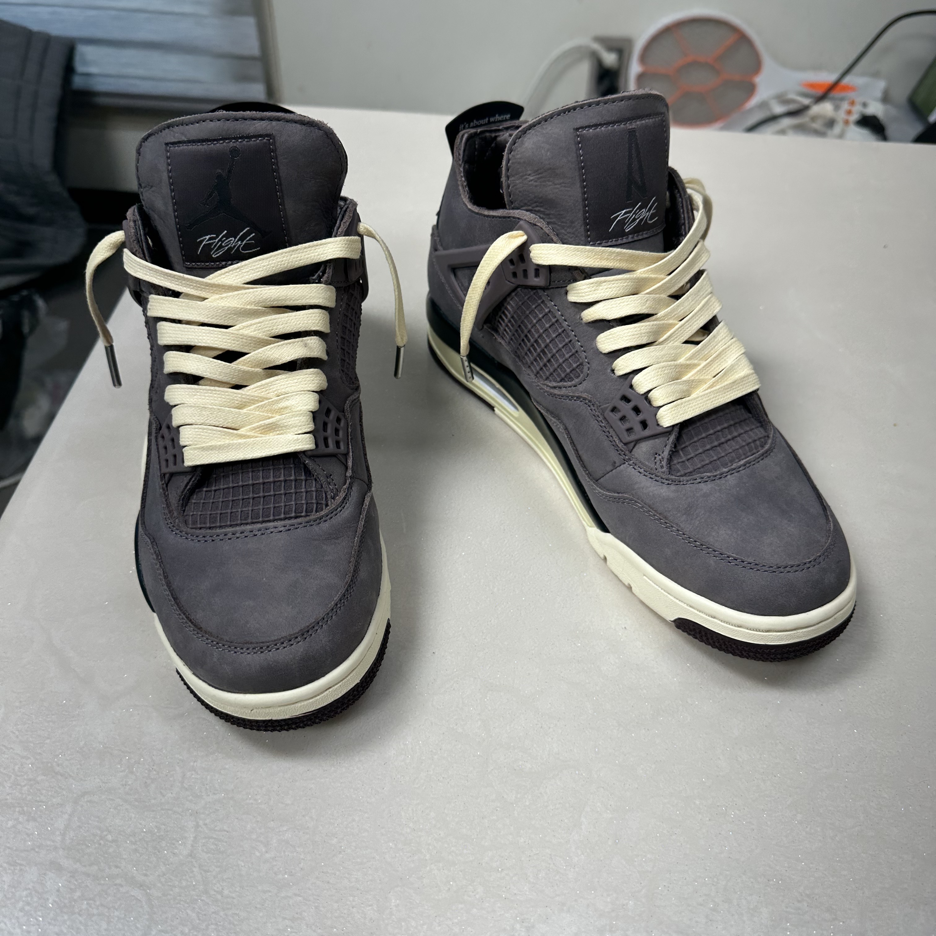 Jordan 4 x A Ma Maniere Retro Violet Ore 착용 스타일 - 4