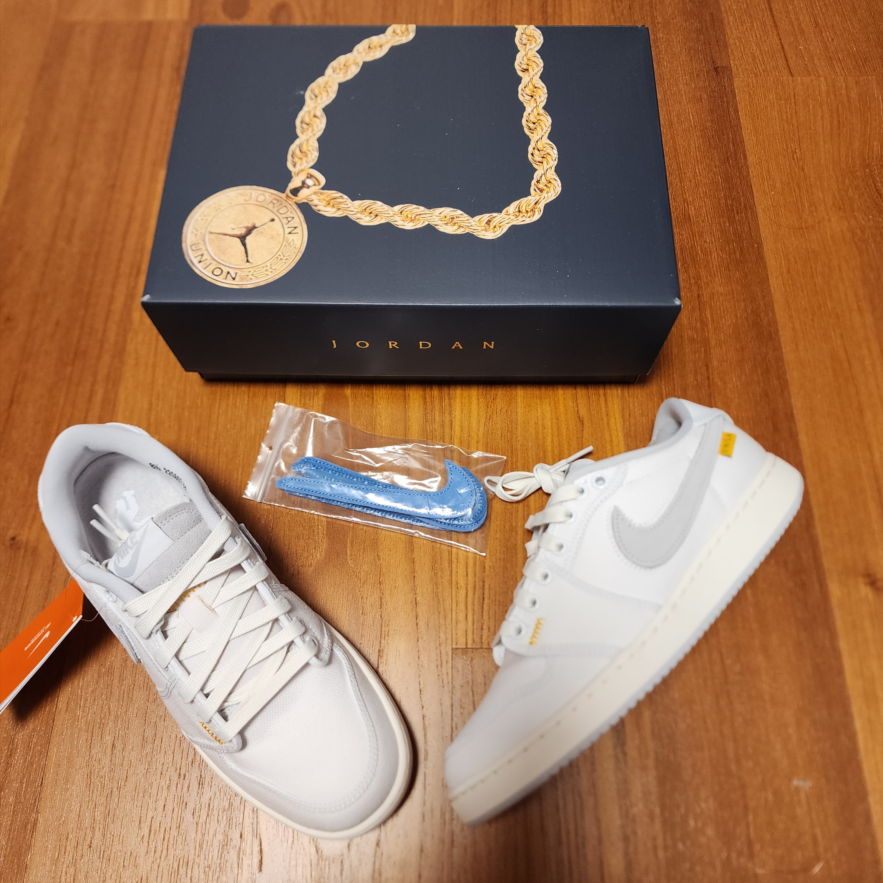 Jordan 1 x Union KO Low White 착용 스타일 - 2