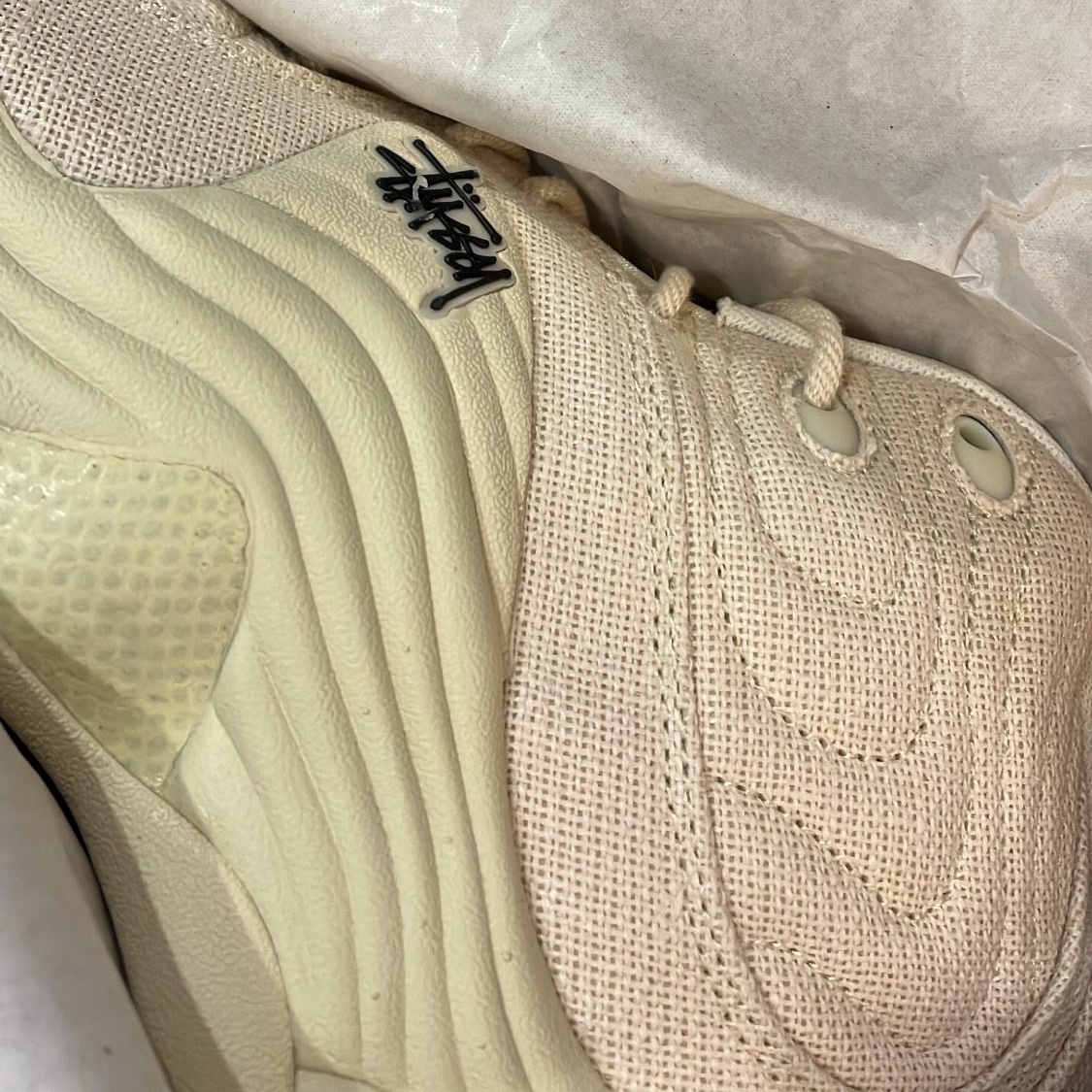 Nike x Stussy Air Penny II Fossil 착용 스타일