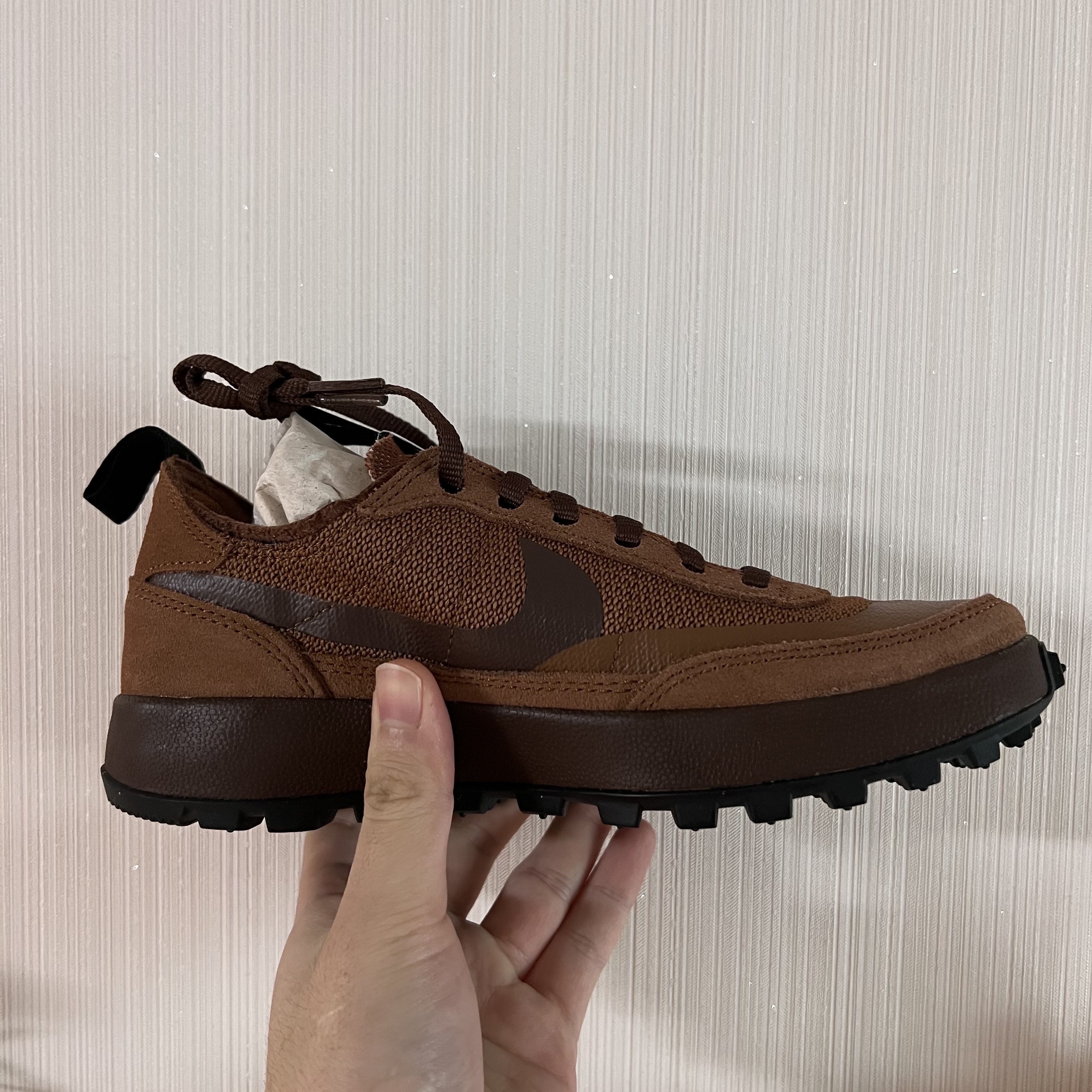 Nike x Tom Sachs General Purpose Shoe Brown 착용 스타일 - 2