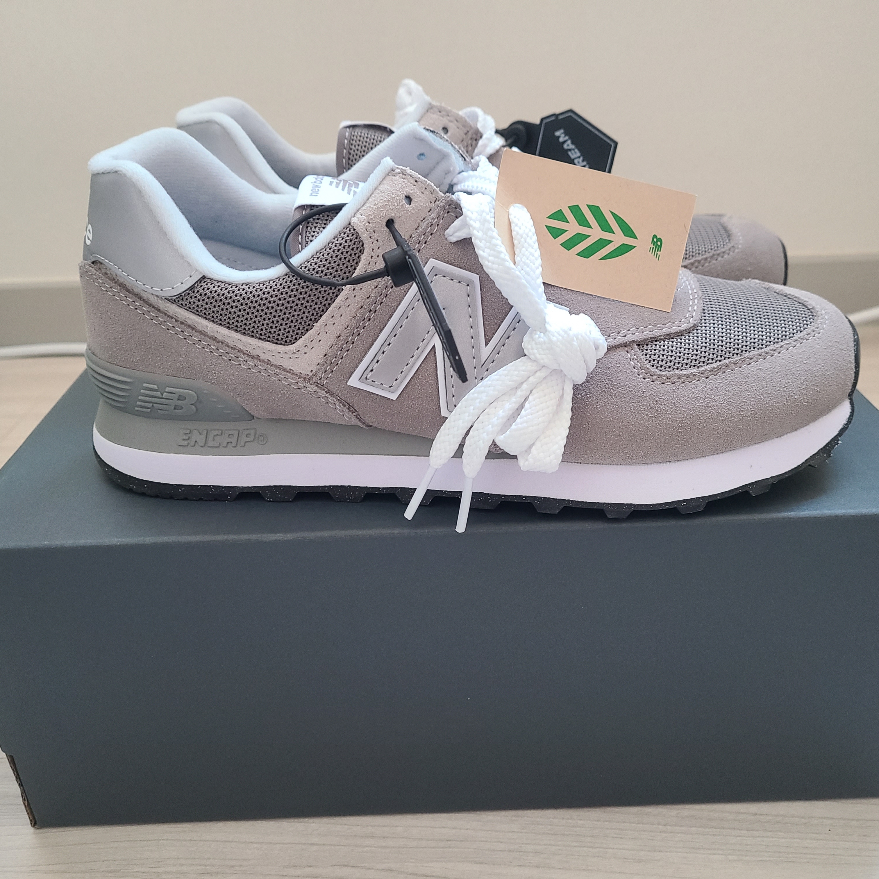 New Balance 574 Worn By Anyone Grey - D Standard 착용 스타일