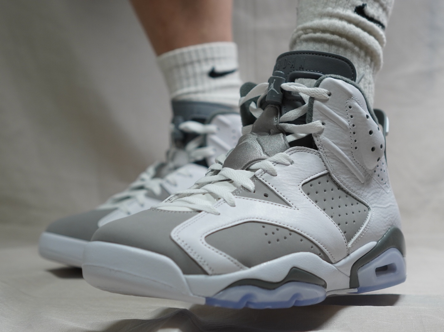 Jordan 6 Retro Cool Grey 착용 스타일 - 4