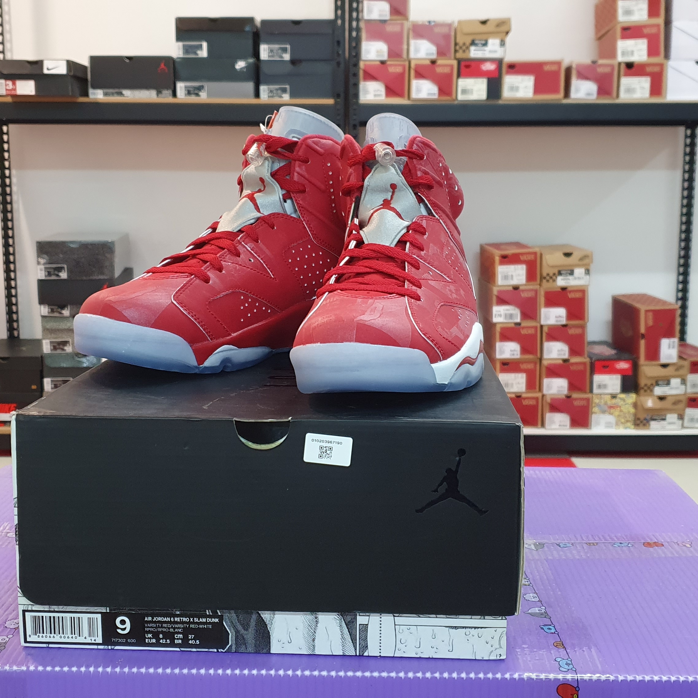 Jordan 6 Retro Slam Dunk 착용 스타일