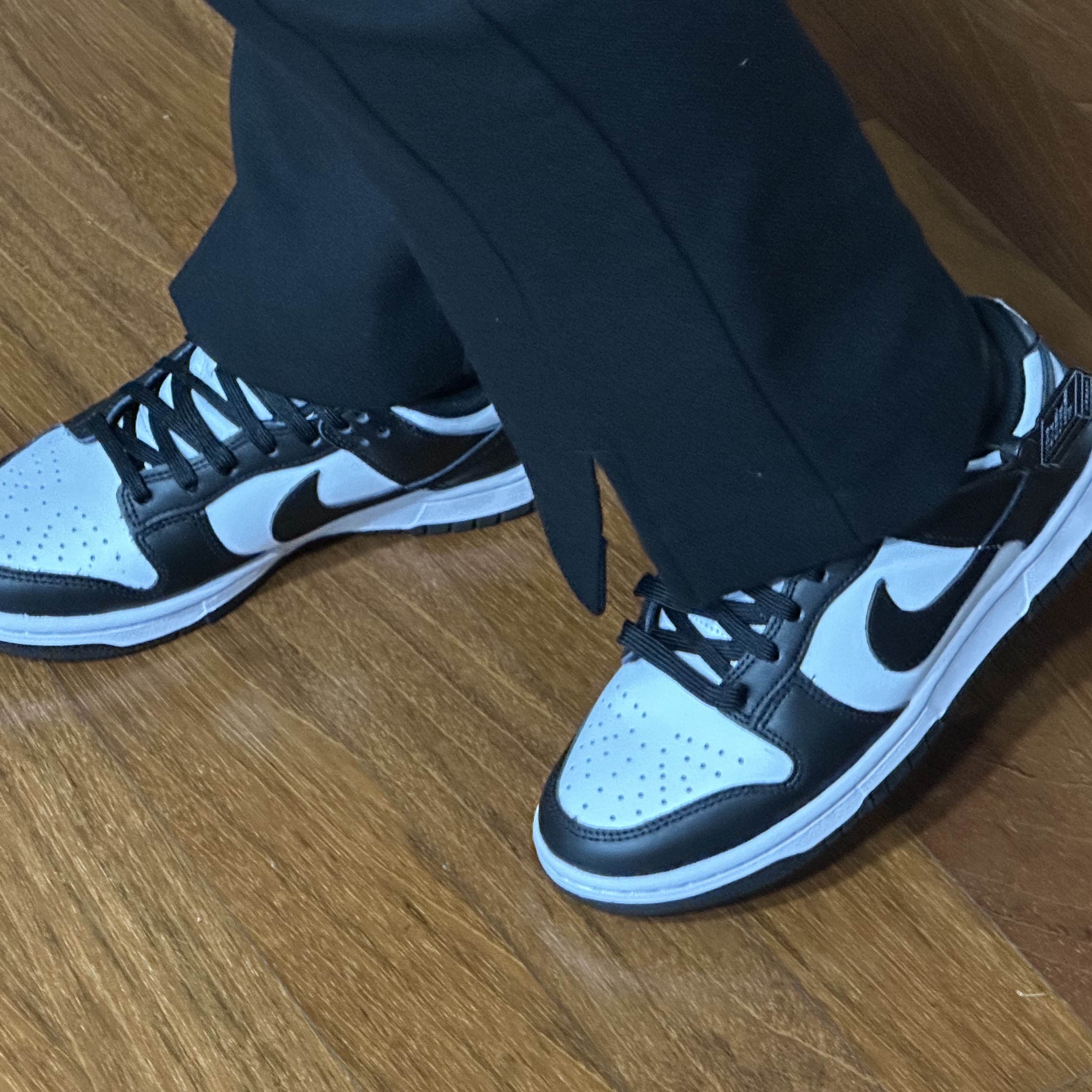 (W) Nike Dunk Low Black 착용 스타일