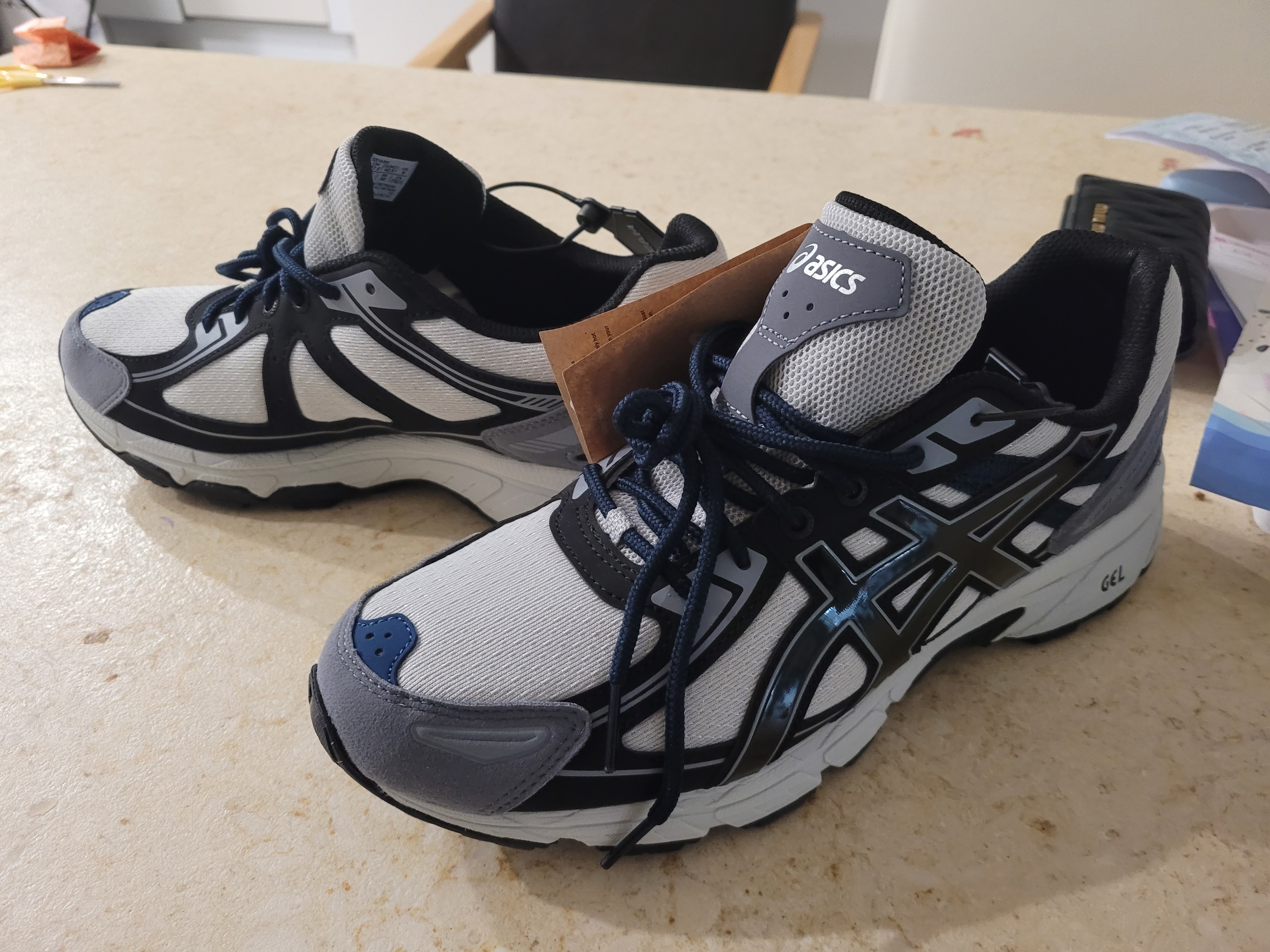 Asics Gel-Venture 6 SPS Glacier Grey 착용 스타일 - 1
