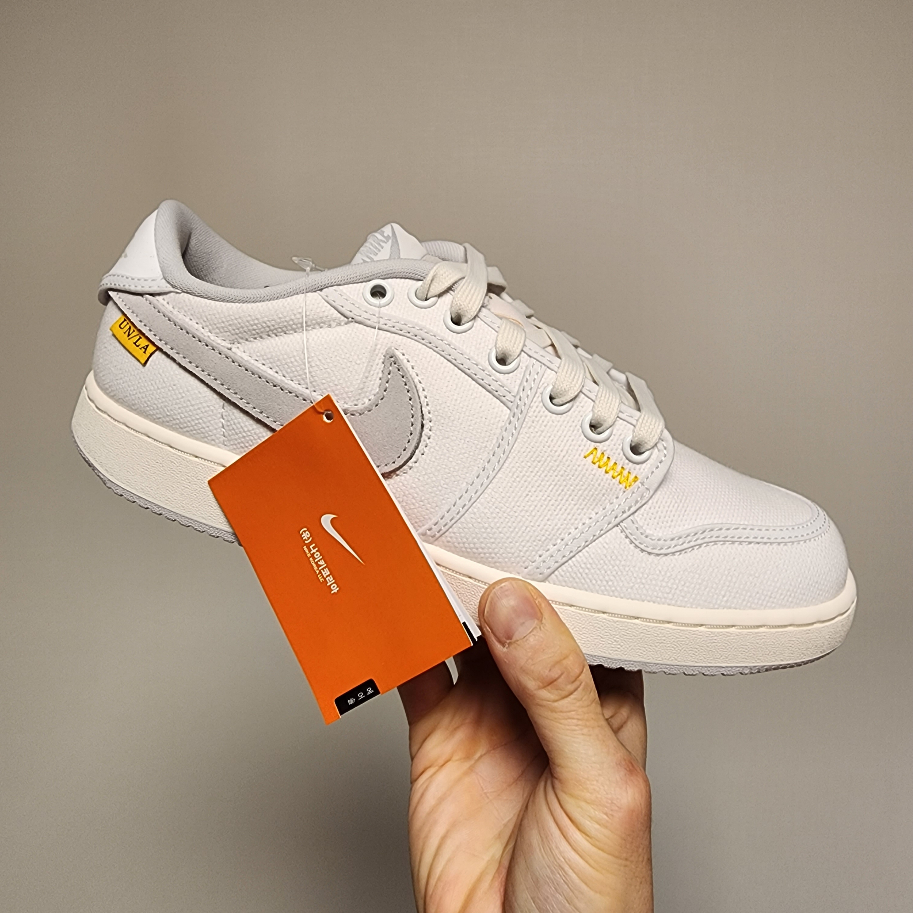 Jordan 1 x Union KO Low White 착용 스타일 - 1