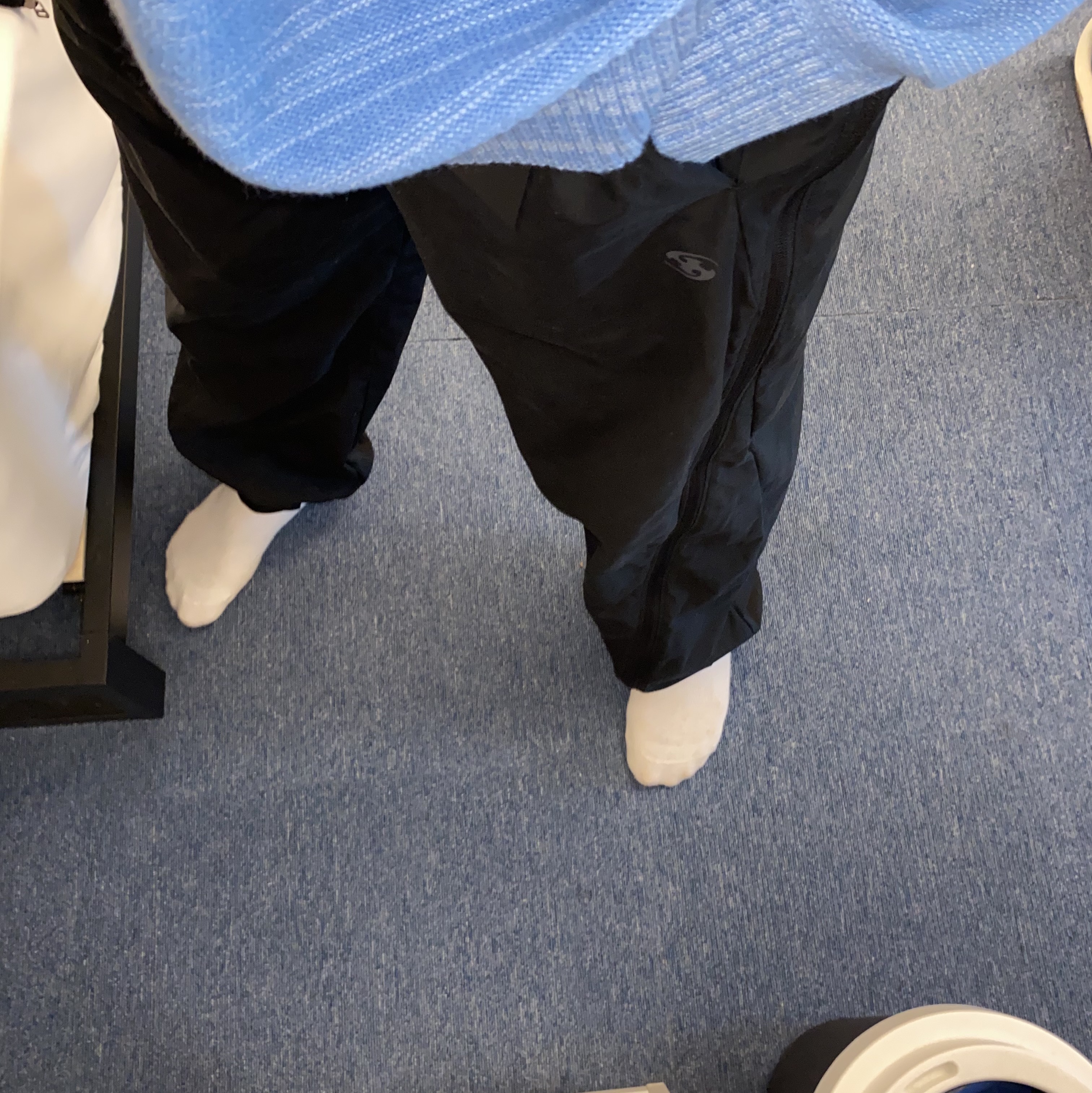 Sansan Gear Zipper Pants Black - 22FW 착용 스타일 - 3