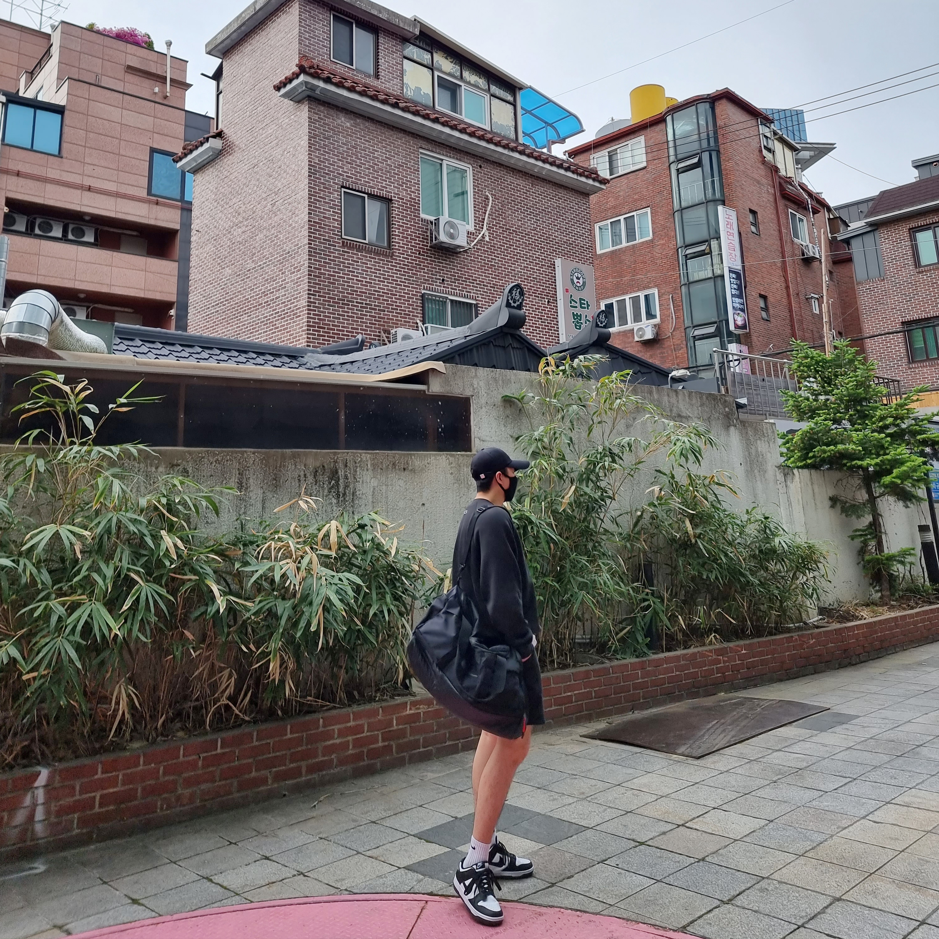 Nike Dunk Low Retro Black, (W) Nike Dunk Low Black 착용 스타일