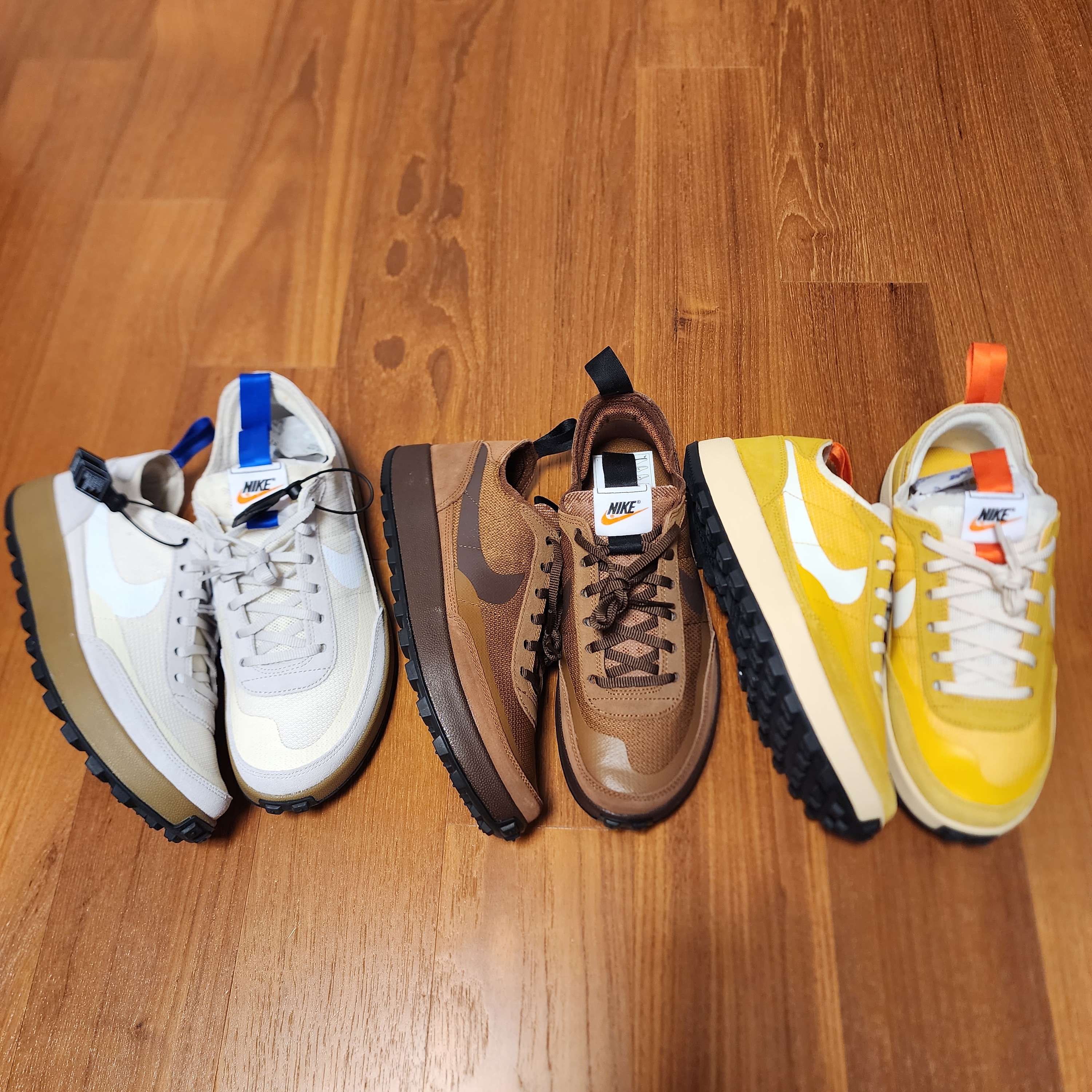 Nike x Tom Sachs General Purpose Shoe Brown, Nike x Tom Sachs General Purpose Shoe Light Cream 착용 스타일 - 4