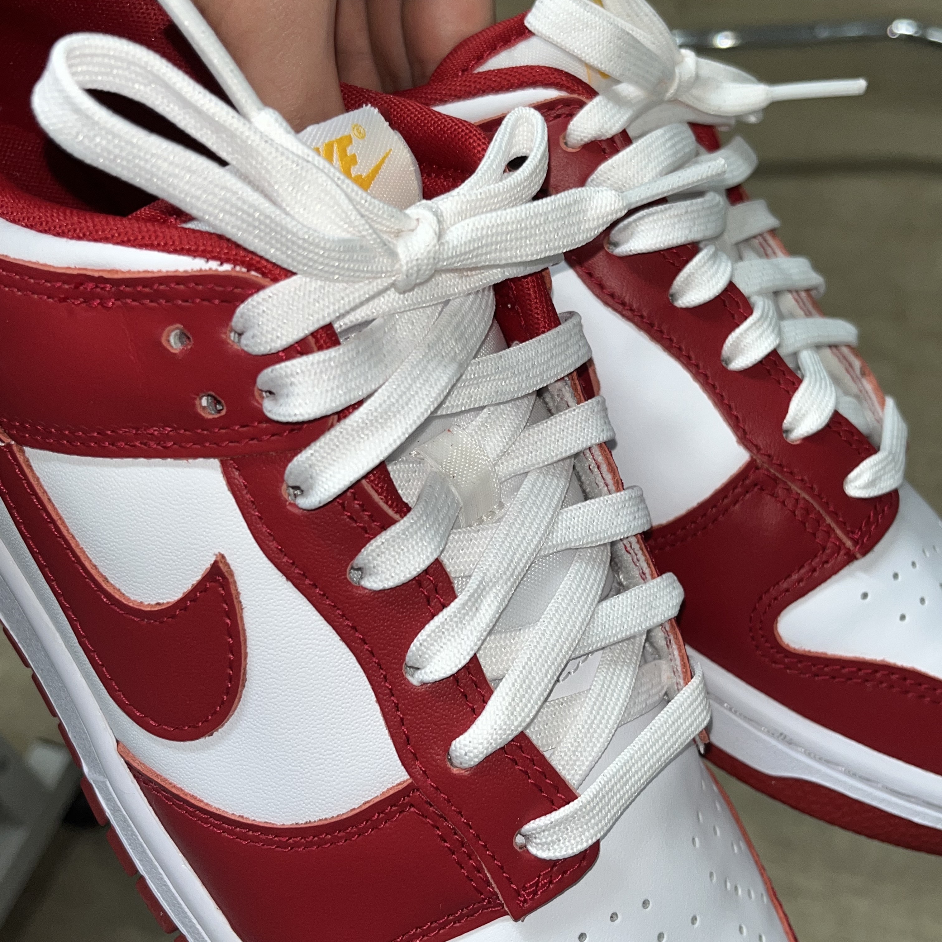 Nike Dunk Low Retro Gym Red 착용 스타일 - 2