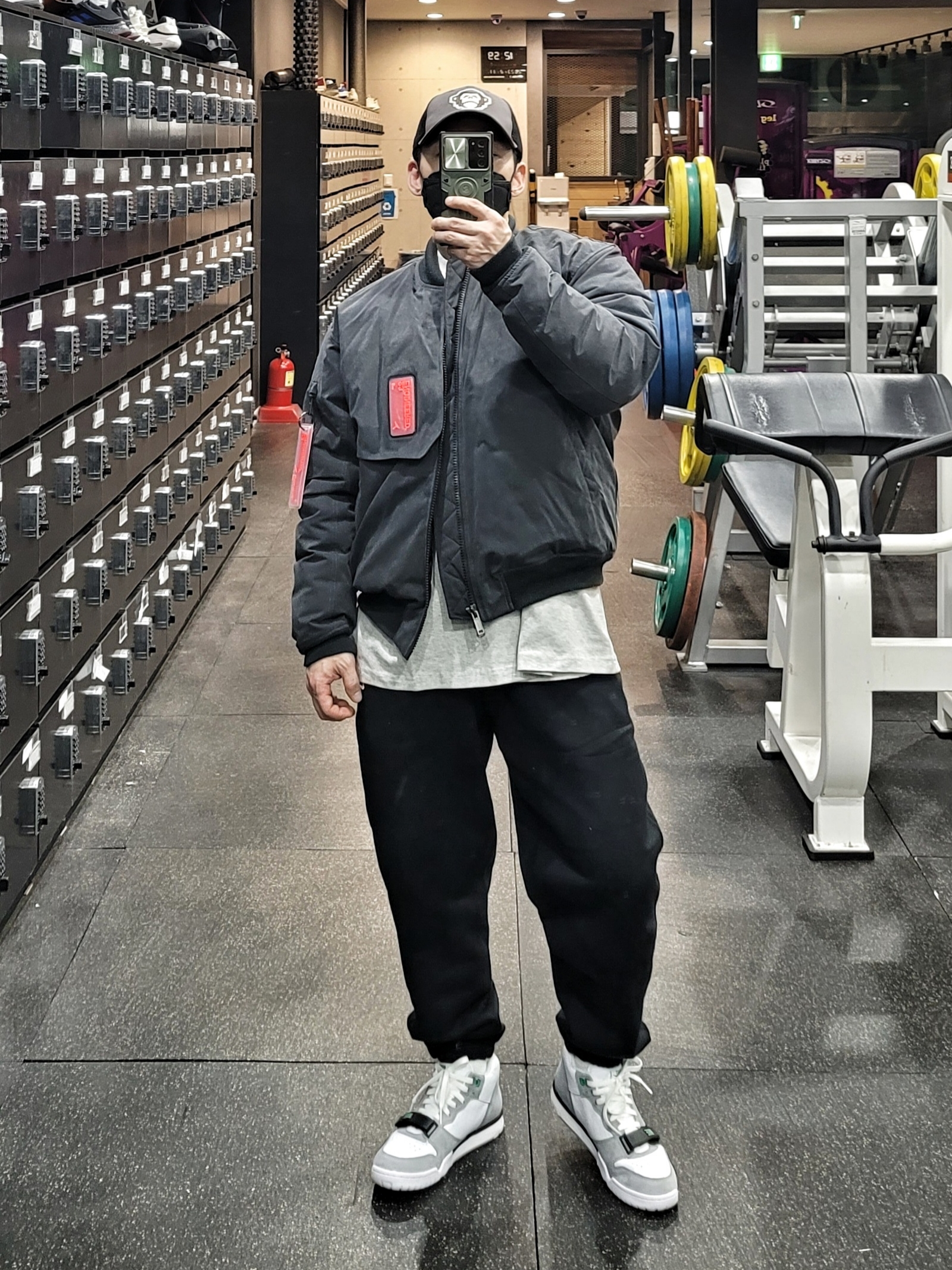 Nike NRG Solo Swoosh Fleece Pants Black White - Asia, Nike Air Trainer 1 Chlorophyll 착용 스타일 - 2