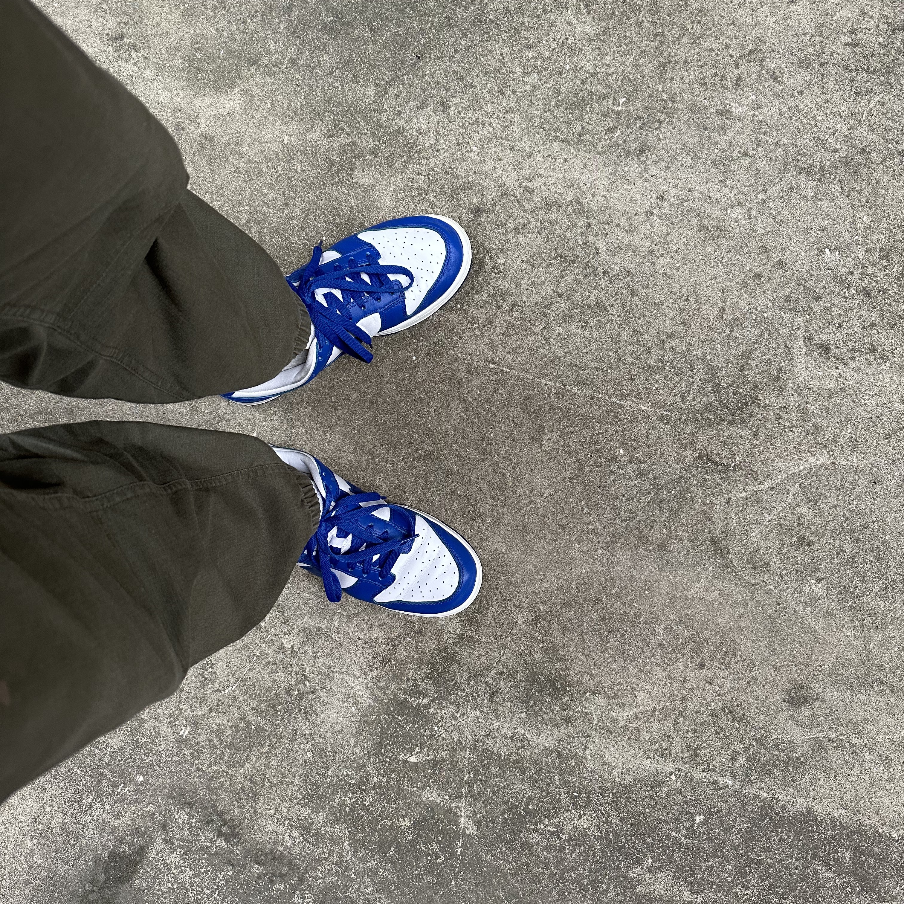 Nike Dunk Low SP Kentucky 2020 착용 스타일