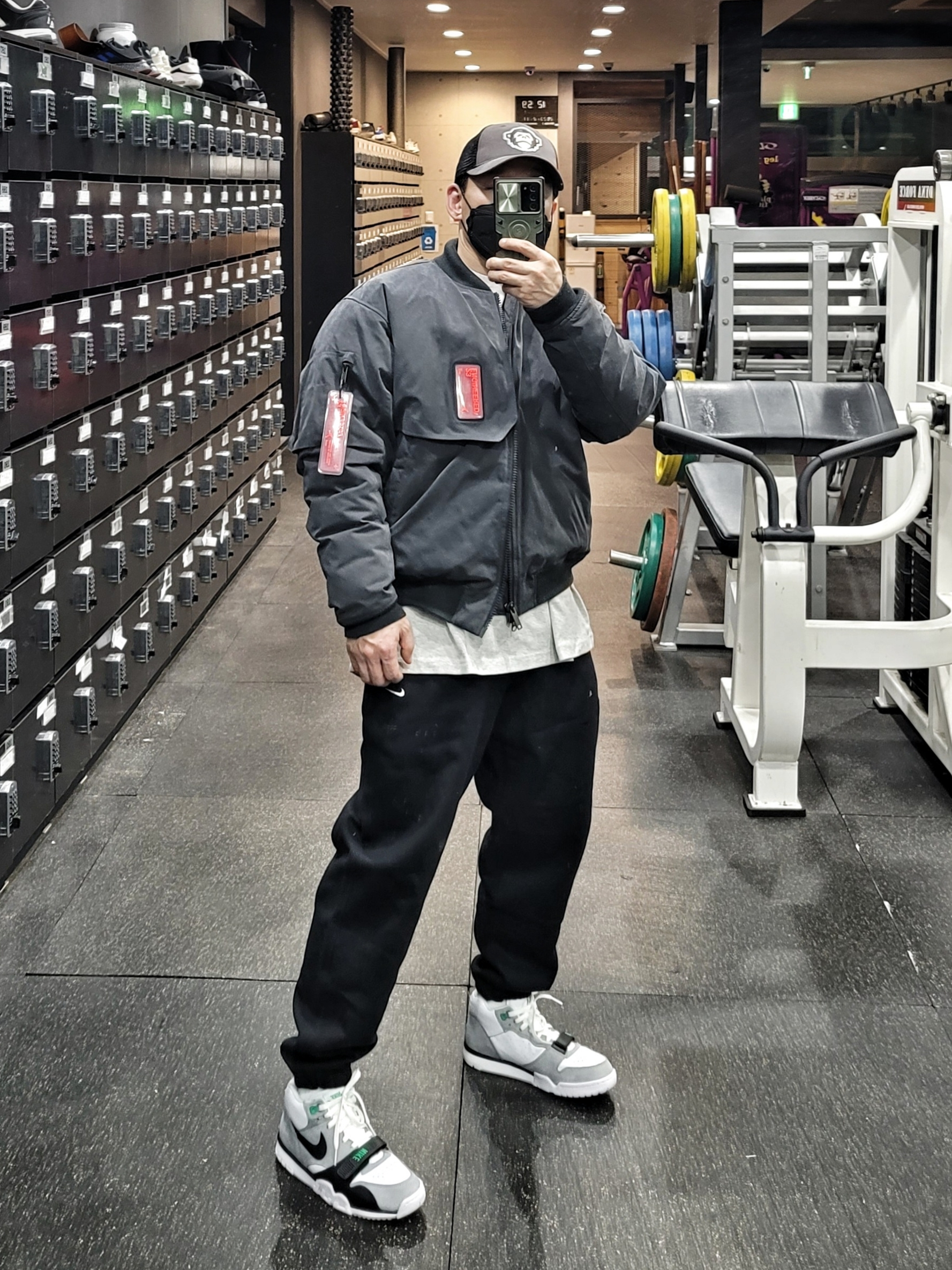Nike NRG Solo Swoosh Fleece Pants Black White - Asia, Nike Air Trainer 1 Chlorophyll 착용 스타일 - 1