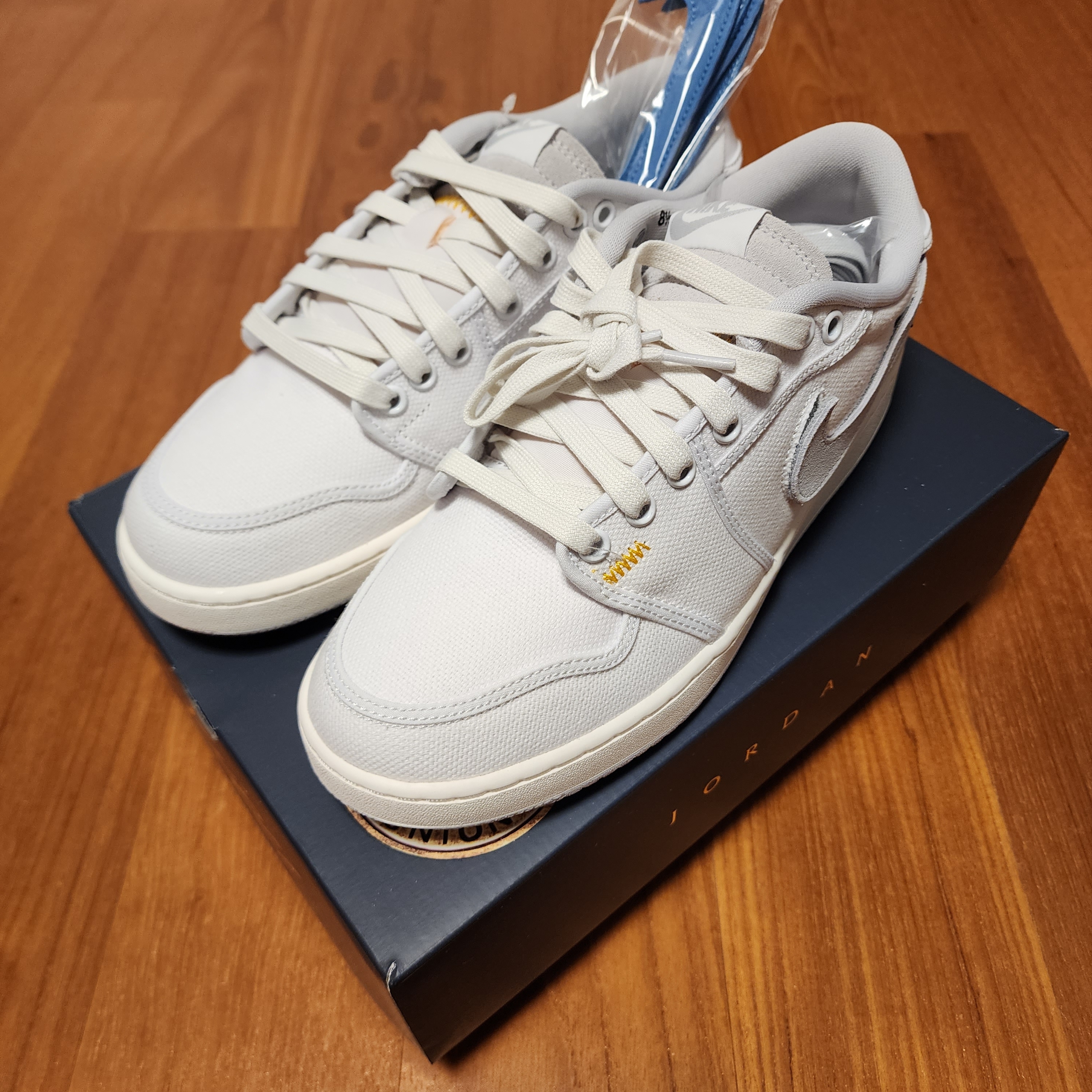 Jordan 1 x Union KO Low White 착용 스타일 - 3
