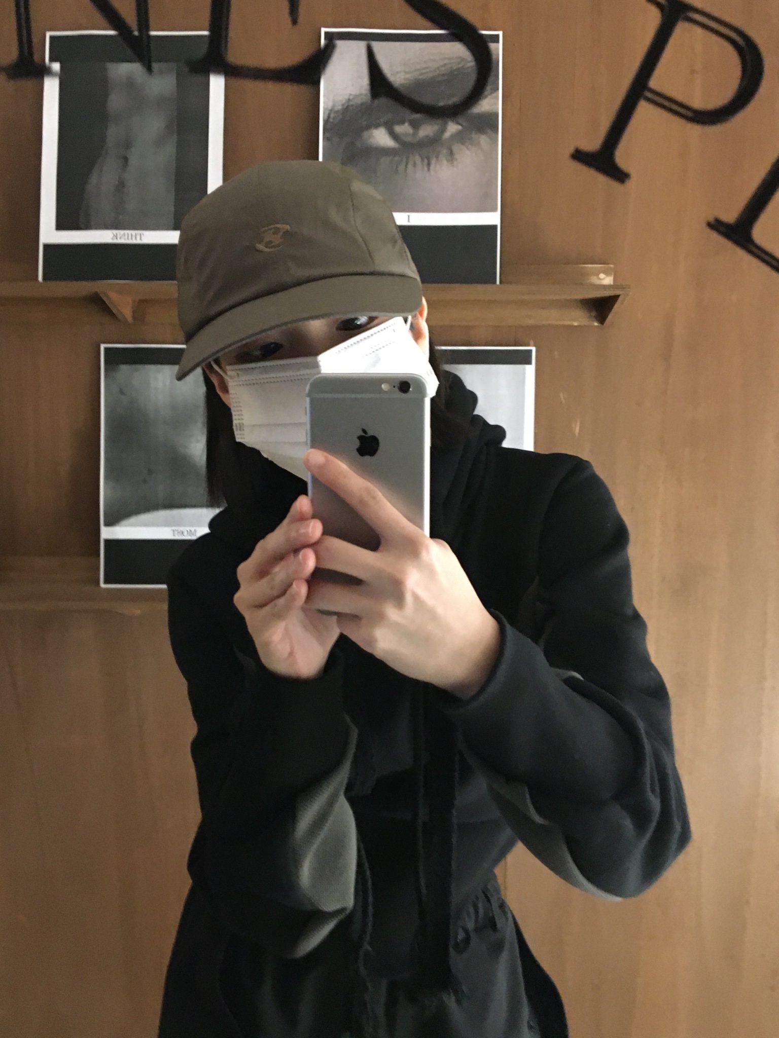 Sansan Gear Nylon Wing Cap Brown - 22FW 착용 스타일