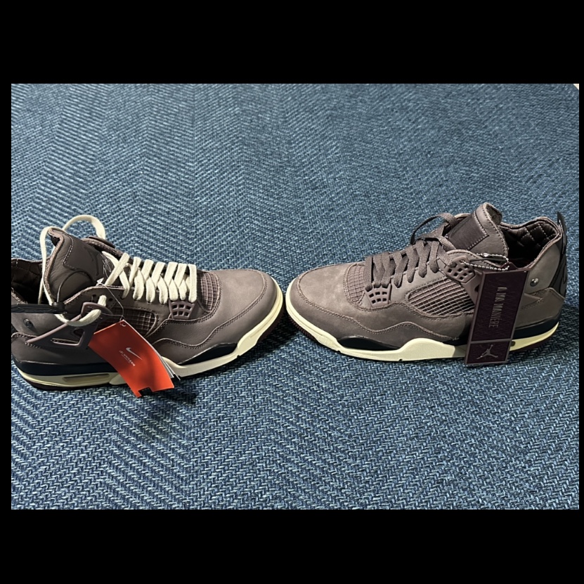 Jordan 4 x A Ma Maniere Retro Violet Ore 착용 스타일
