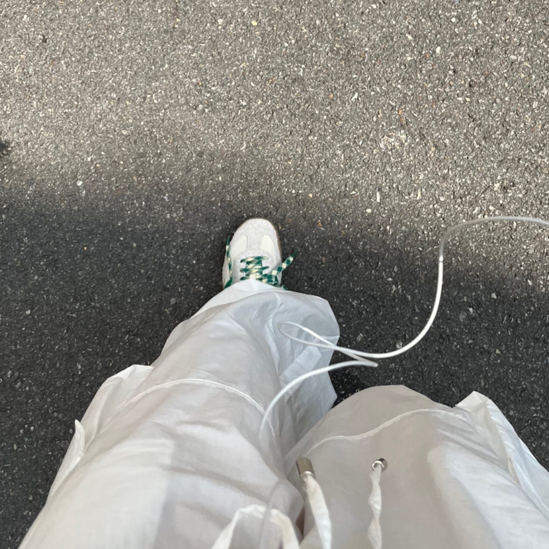 Adidas x Wales Bonner Samba Cream Green 착용 스타일
