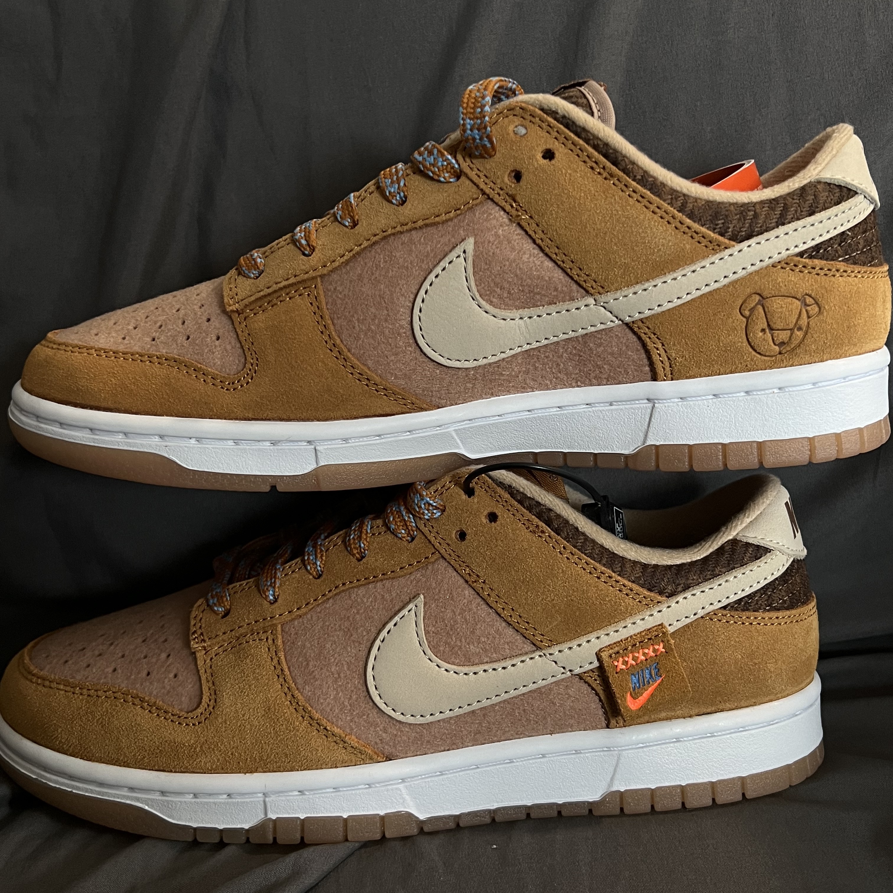Nike Dunk Low SE Praline Desert Ochre 착용 스타일
