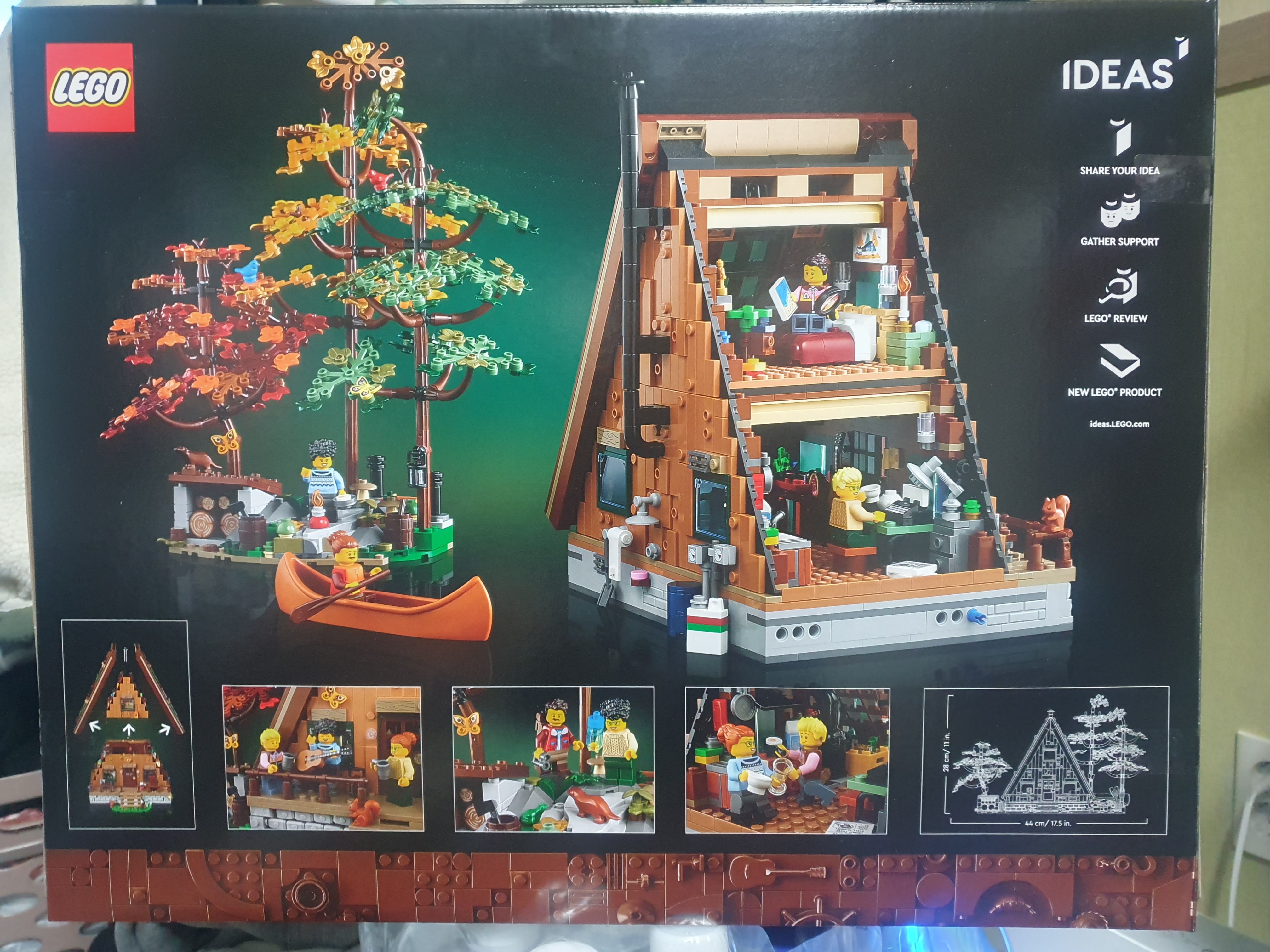 Lego A-Frame Cabin 착용 스타일 - 2