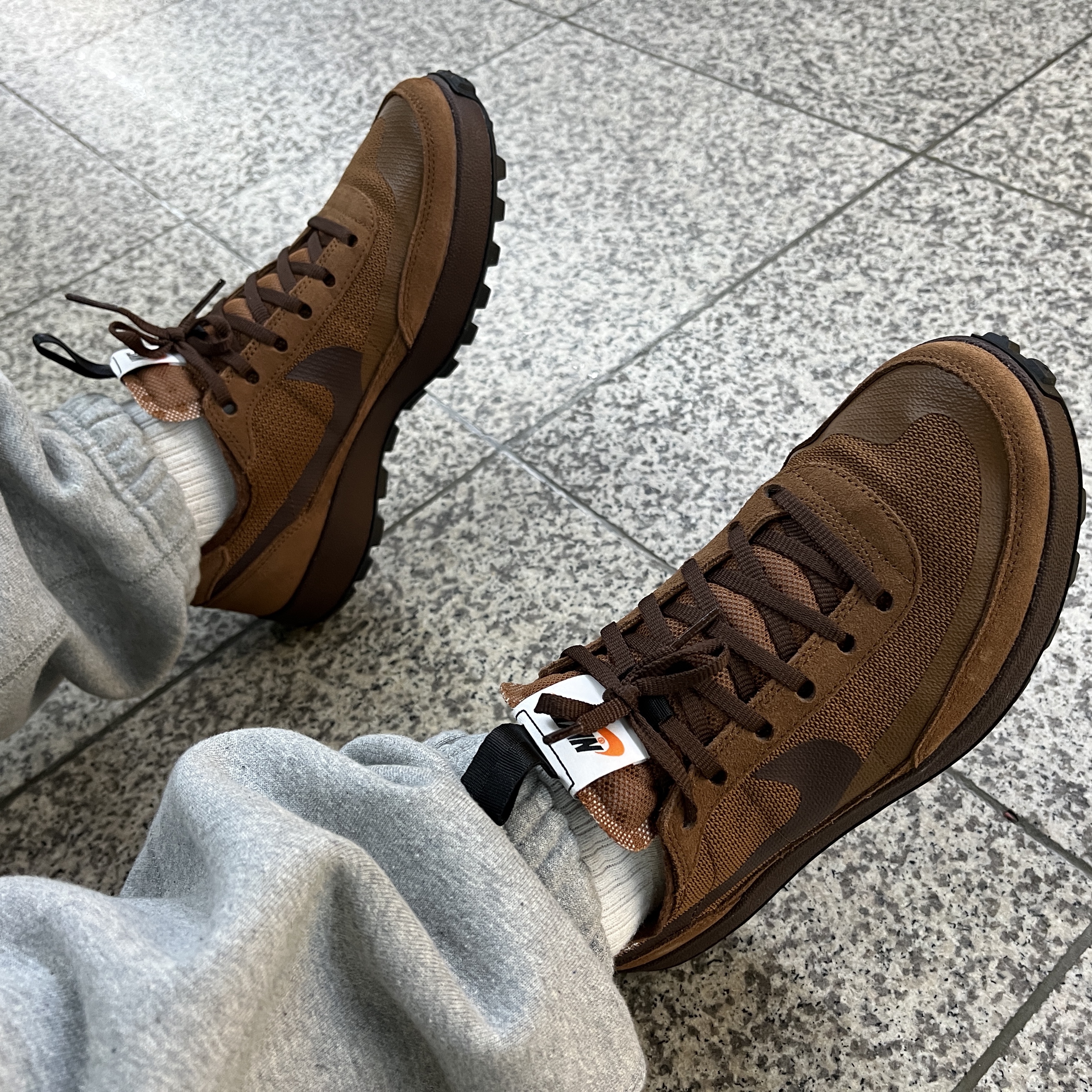 Nike x Tom Sachs General Purpose Shoe Brown 착용 스타일