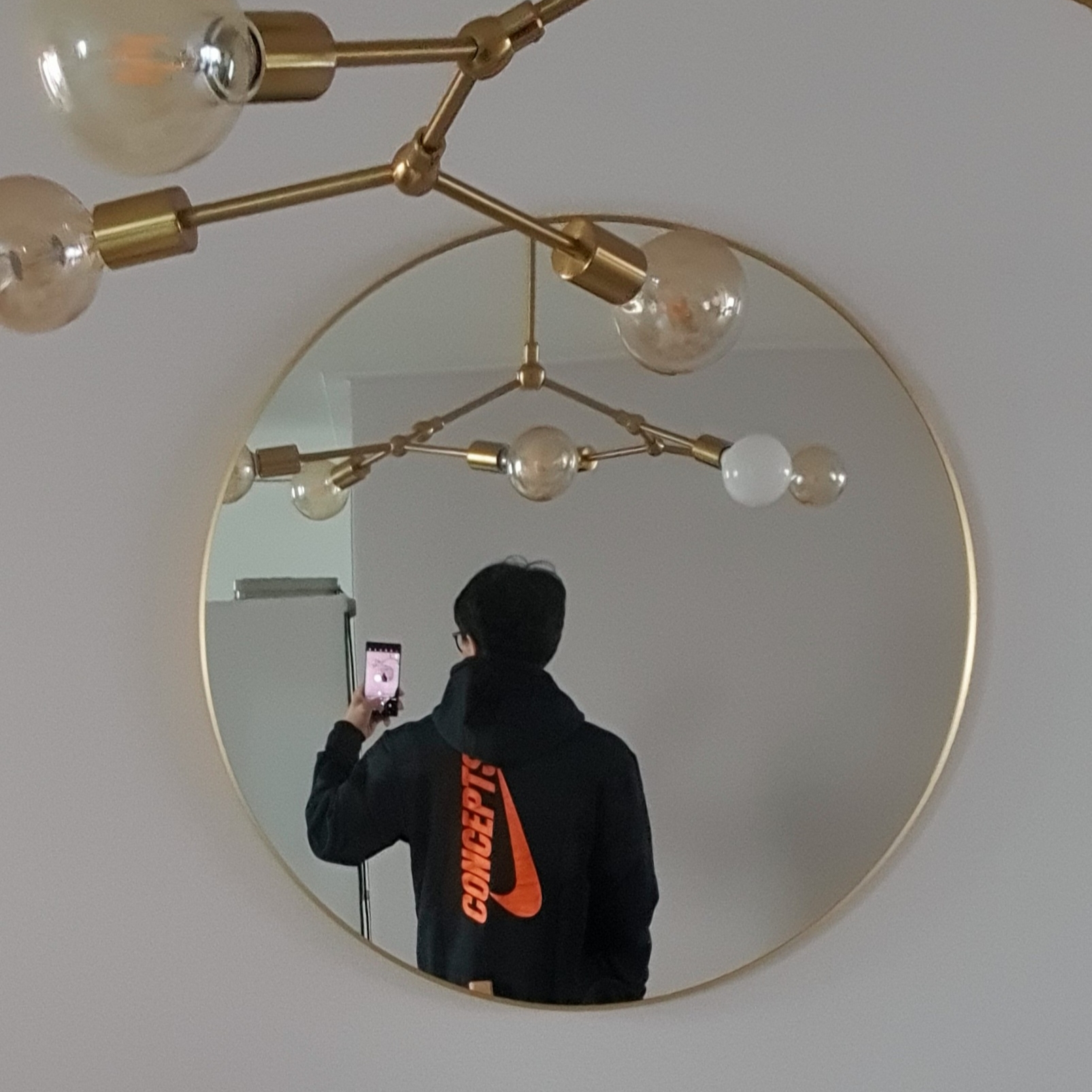 Nike x Concepts SB Fleece Hoodie Black - Asia 착용 스타일