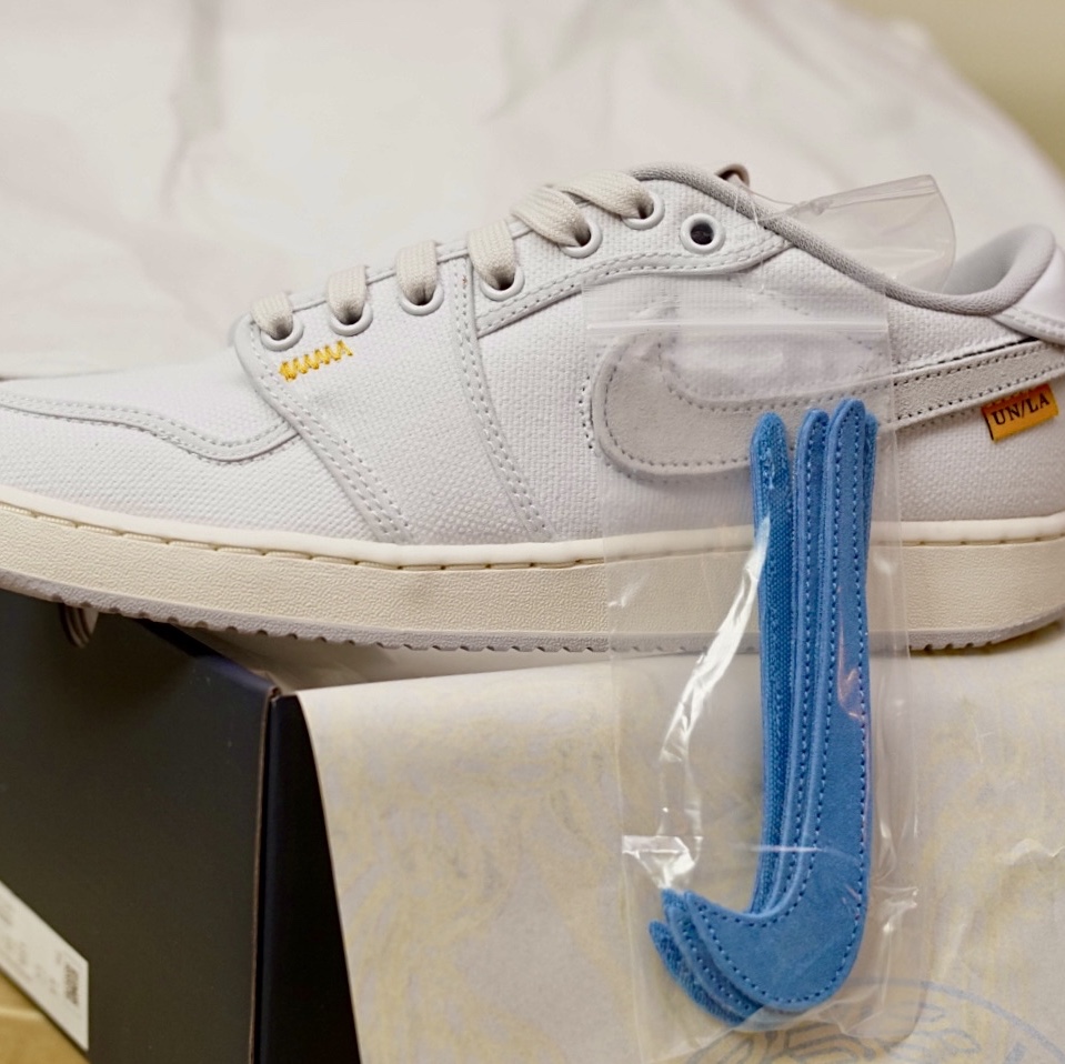 Jordan 1 x Union KO Low White 착용 스타일 - 1