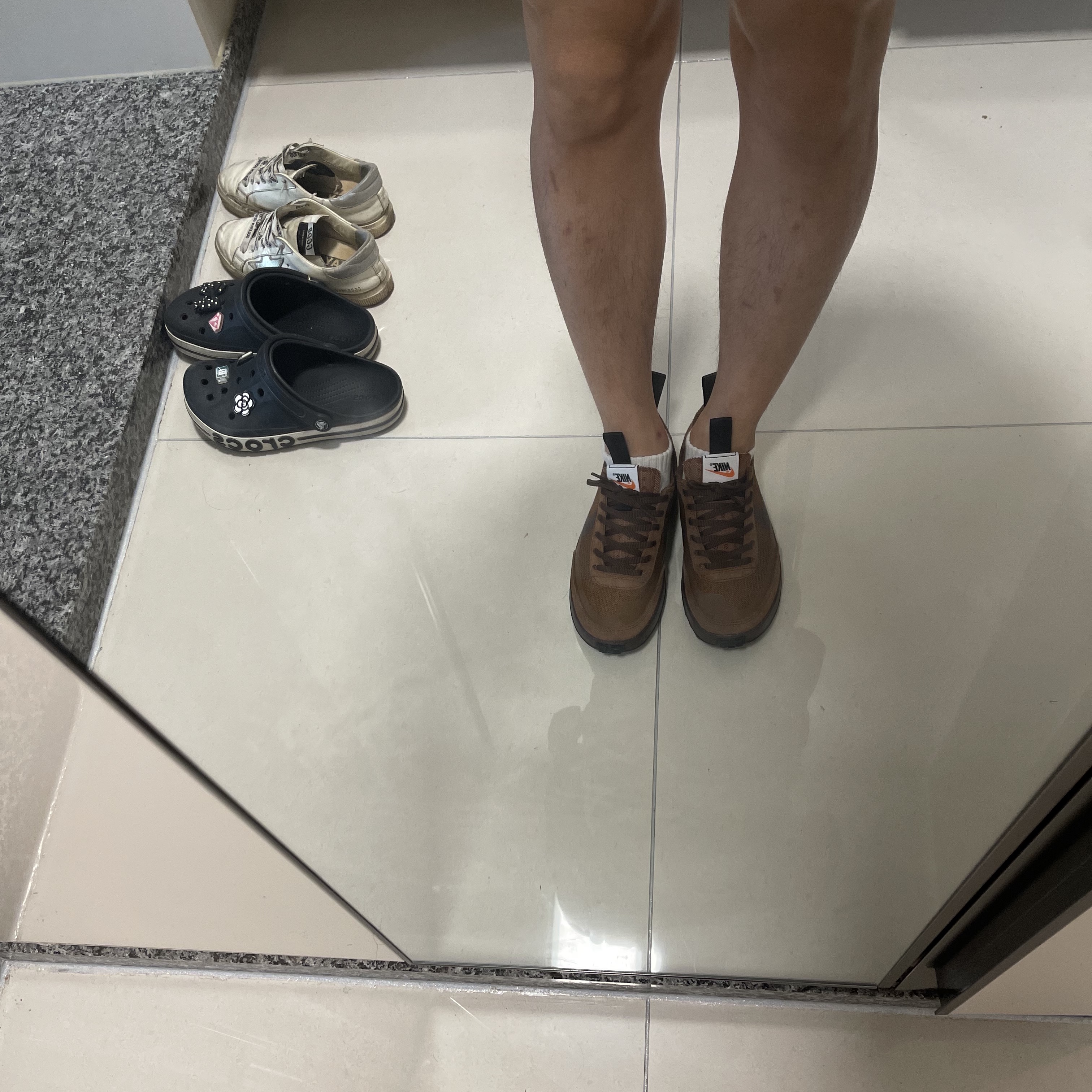 Nike x Tom Sachs General Purpose Shoe Brown 착용 스타일 - 3