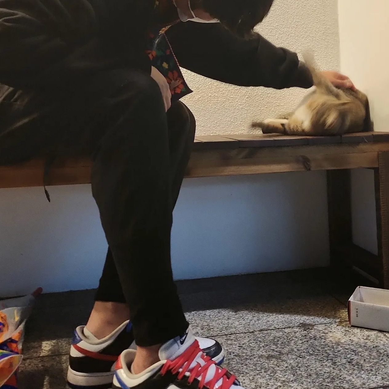 Nike Dunk Low SE Seoul 착용 스타일