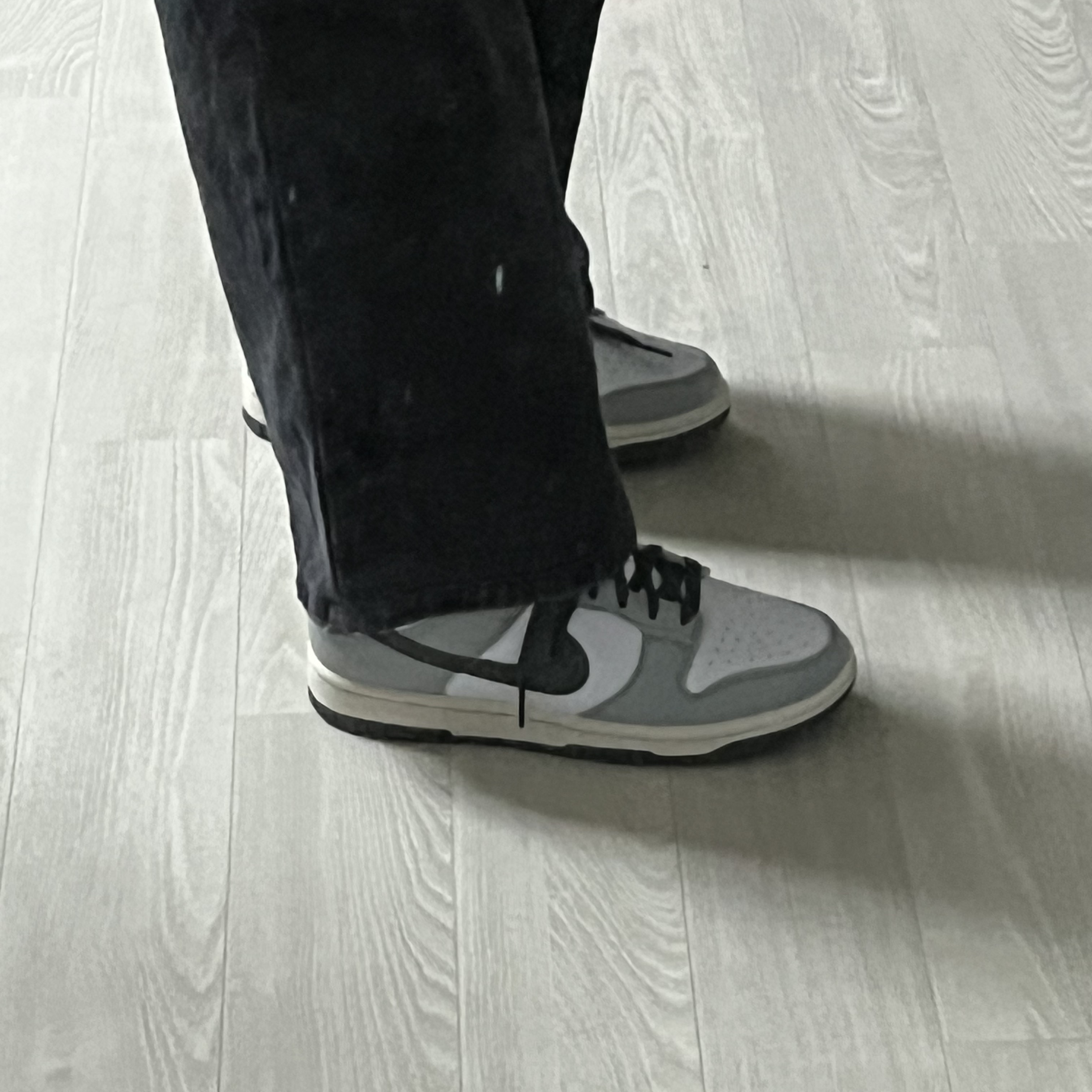 (W) Nike Dunk Low Light Smoke Grey 착용 스타일