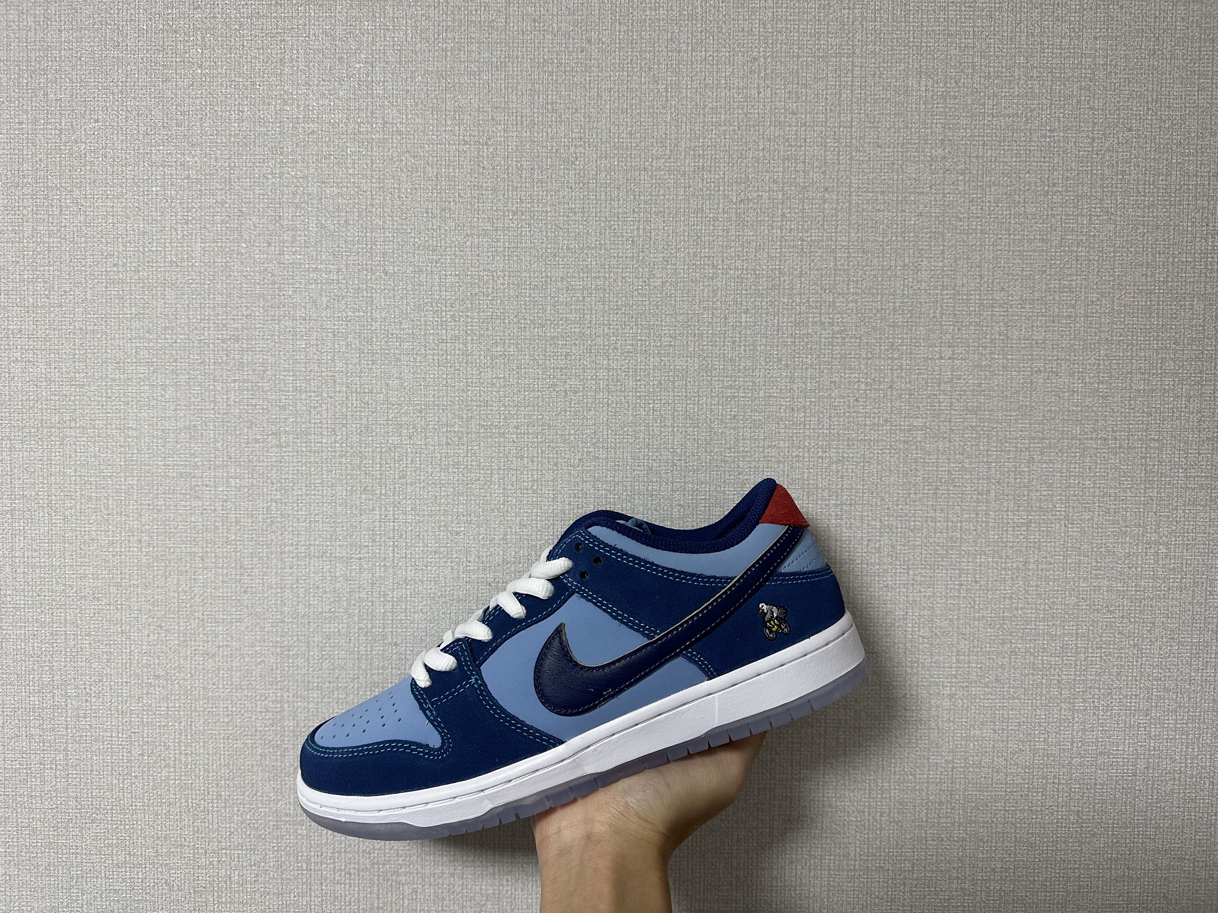 Nike x Why So Sad? SB Dunk Low Pro Coastal Blue 착용 스타일 - 2