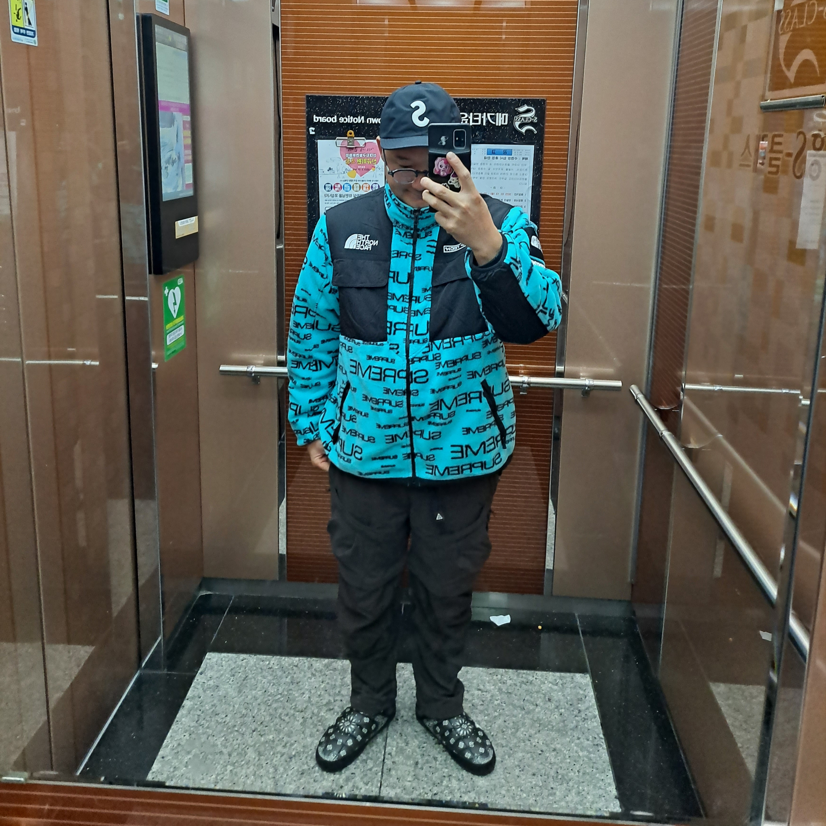 Supreme x The North Face Steep Tech Fleece Jacket Teal - 21FW, New Balance 990v6 Made in USA Grey - D Standard 착용 스타일 - 2