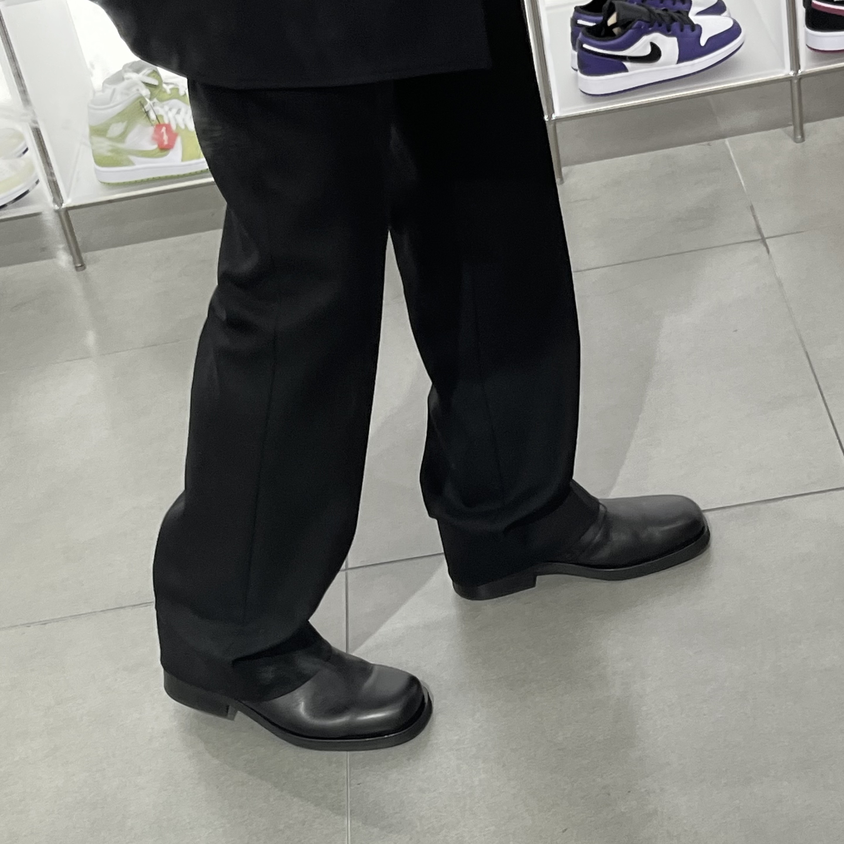 Our Legacy Camion Boot Black 착용 스타일