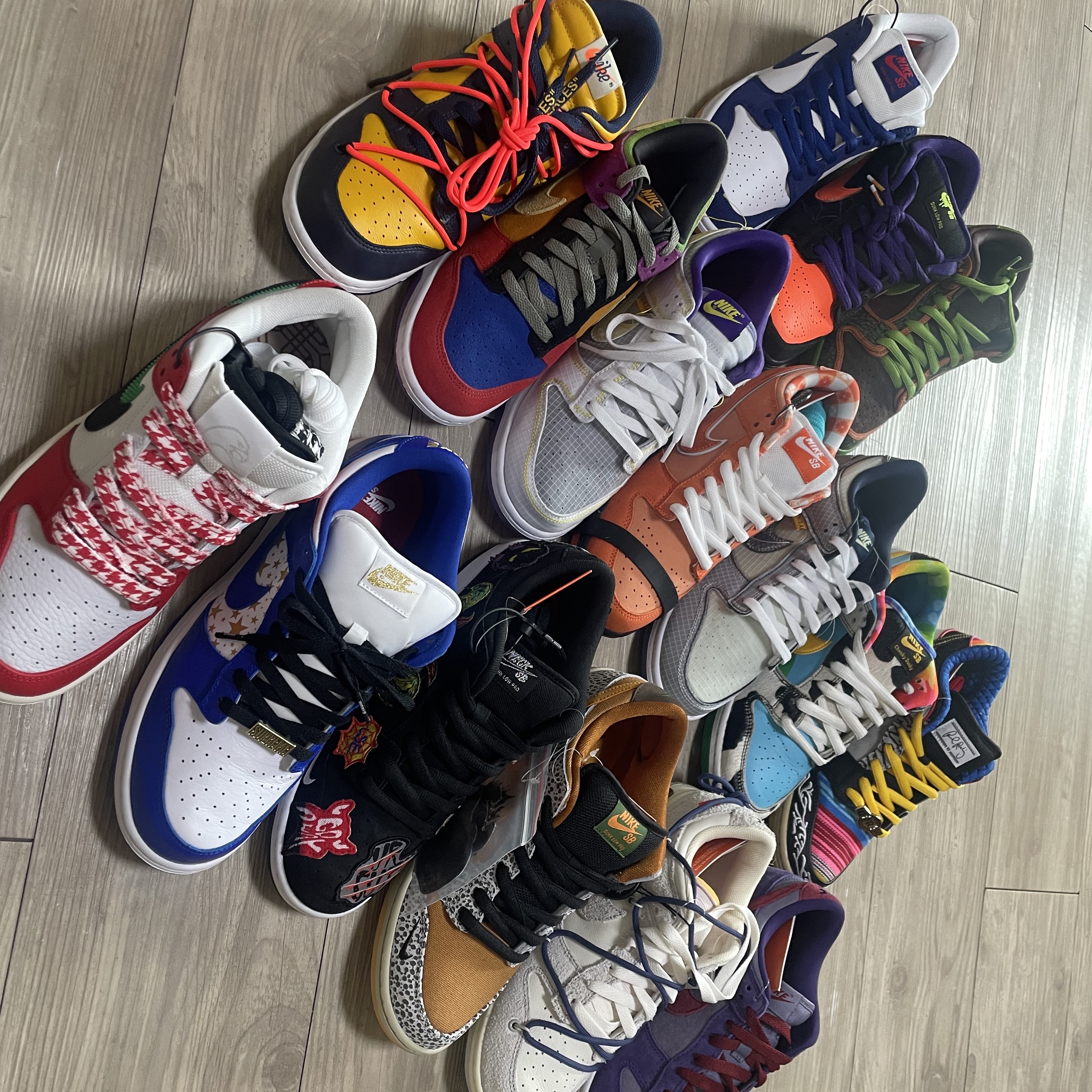 Nike x Ben & Jerry's SB Dunk Low Chunky Dunky, Nike x Frame Skate SB Dunk Low Pro Habibi 착용 스타일 - 2
