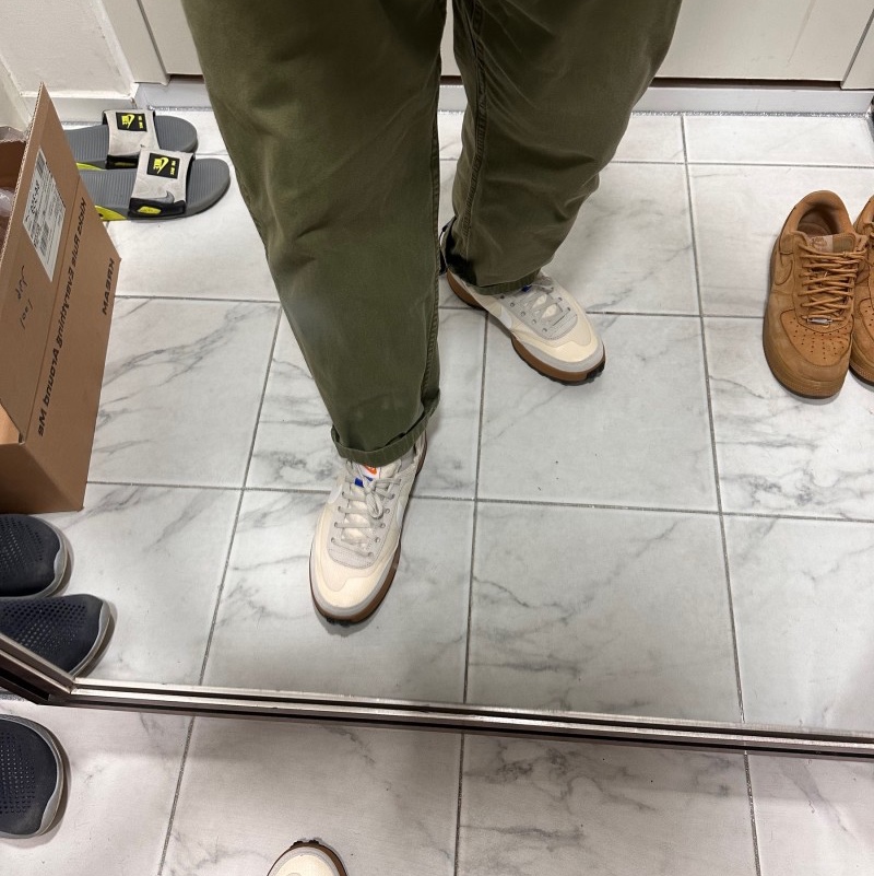 Nike x Tom Sachs General Purpose Shoe Light Cream 착용 스타일 - 1