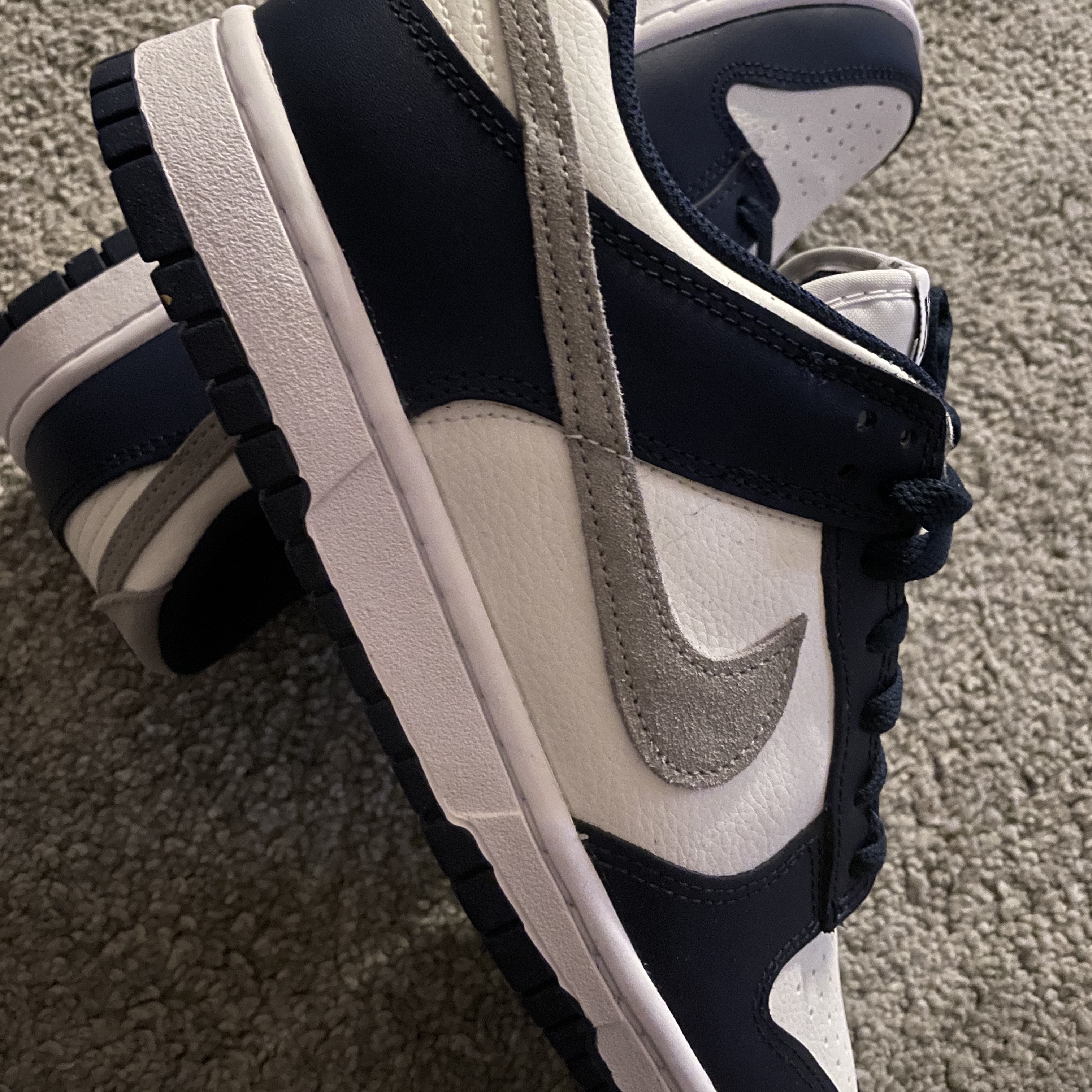 Nike Dunk Low Midnight Navy 착용 스타일