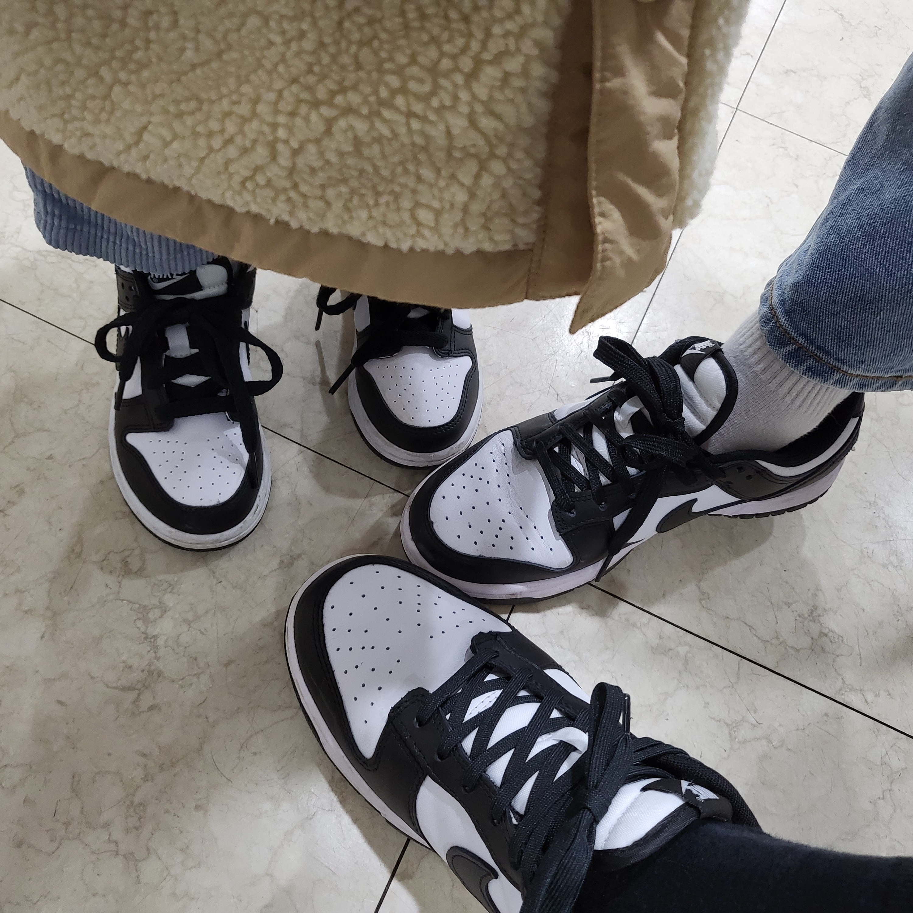 Nike Dunk Low Retro Black 착용 스타일