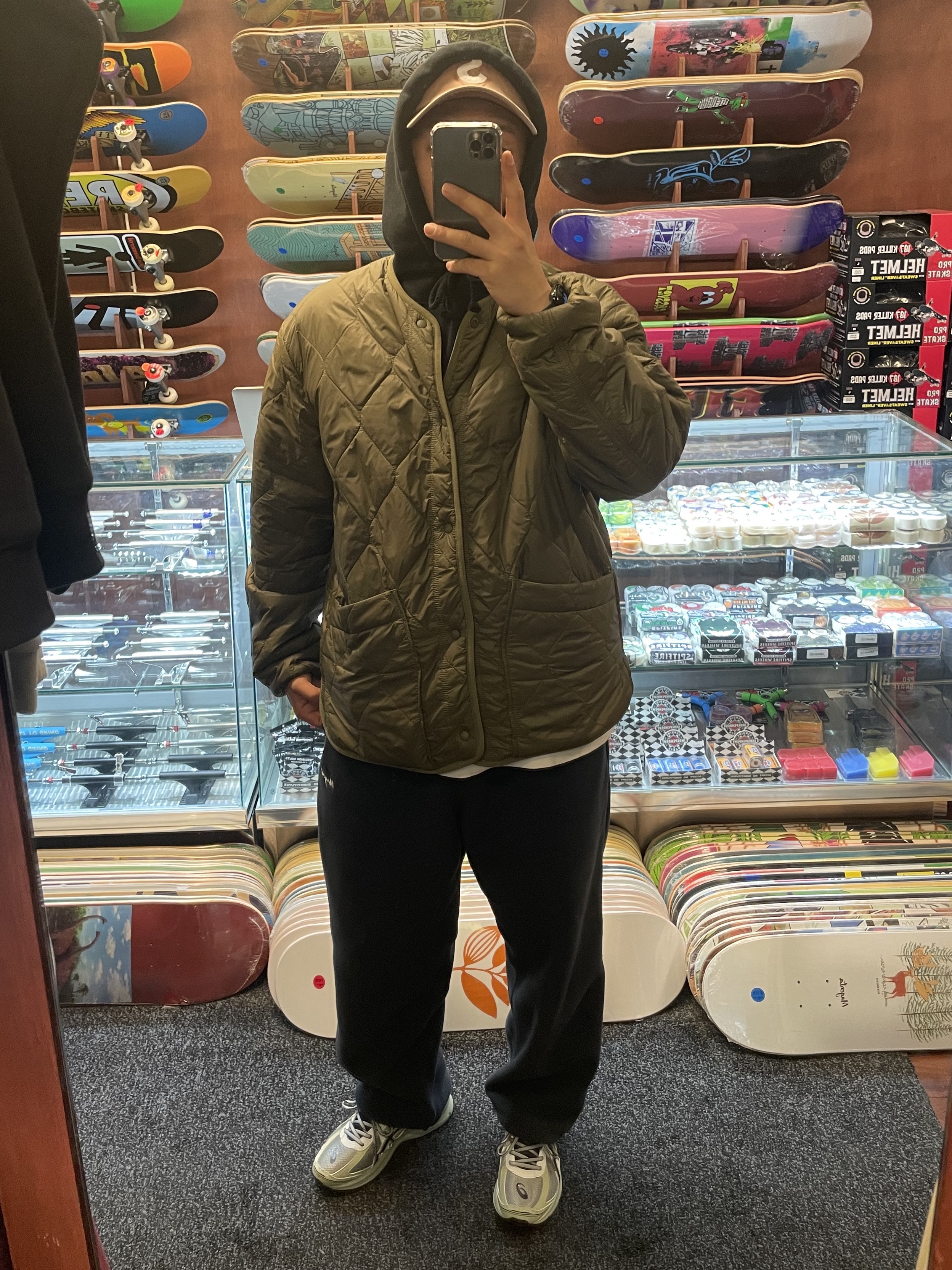 Supreme Pigment Print S Logo 6-Panel Tan - 22FW, Asics Jog 100 S Sheet Rock - 2E Wide 착용 스타일