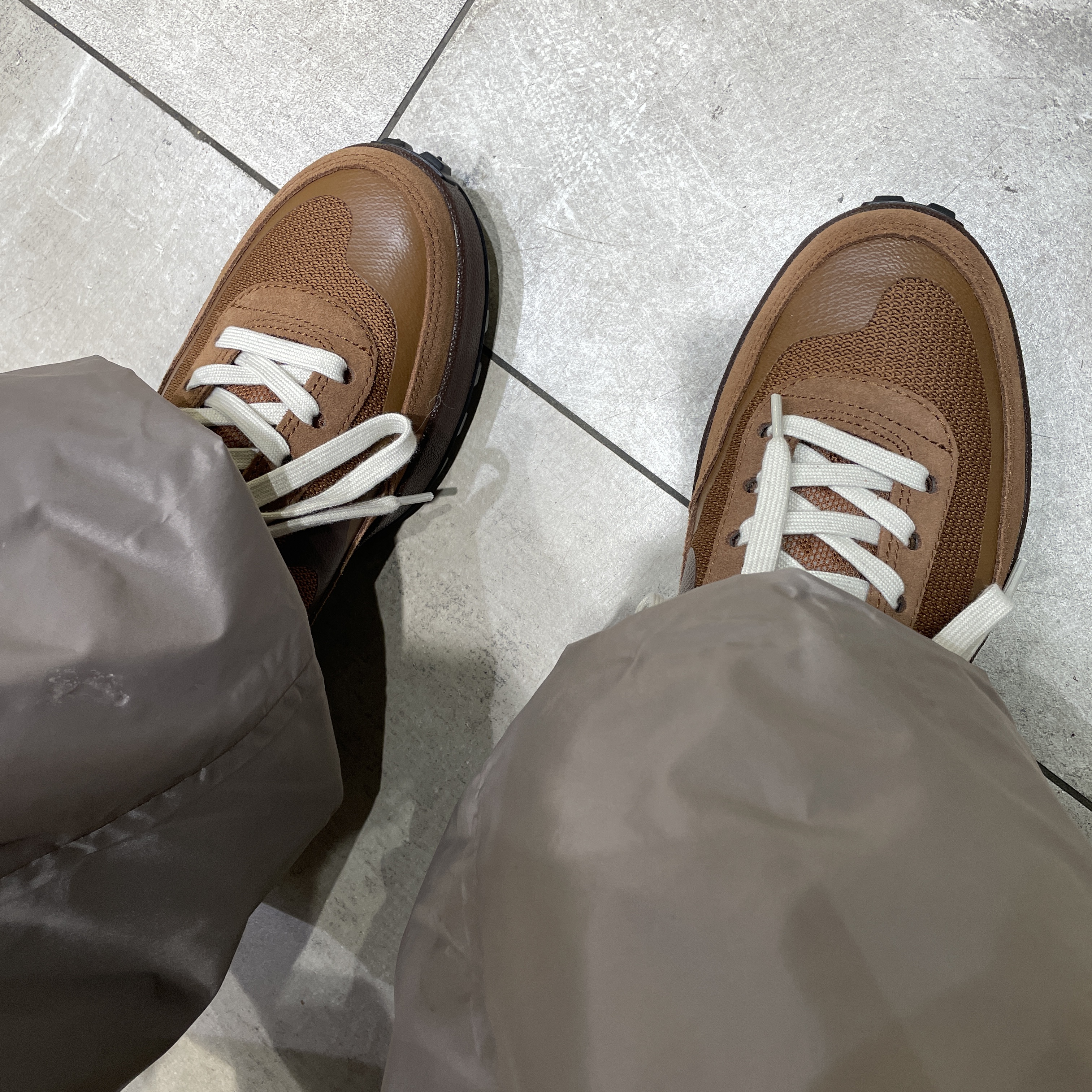 Nike x Tom Sachs General Purpose Shoe Brown 착용 스타일 - 2