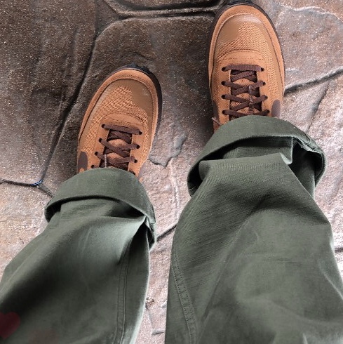 Nike x Tom Sachs General Purpose Shoe Brown 착용 스타일