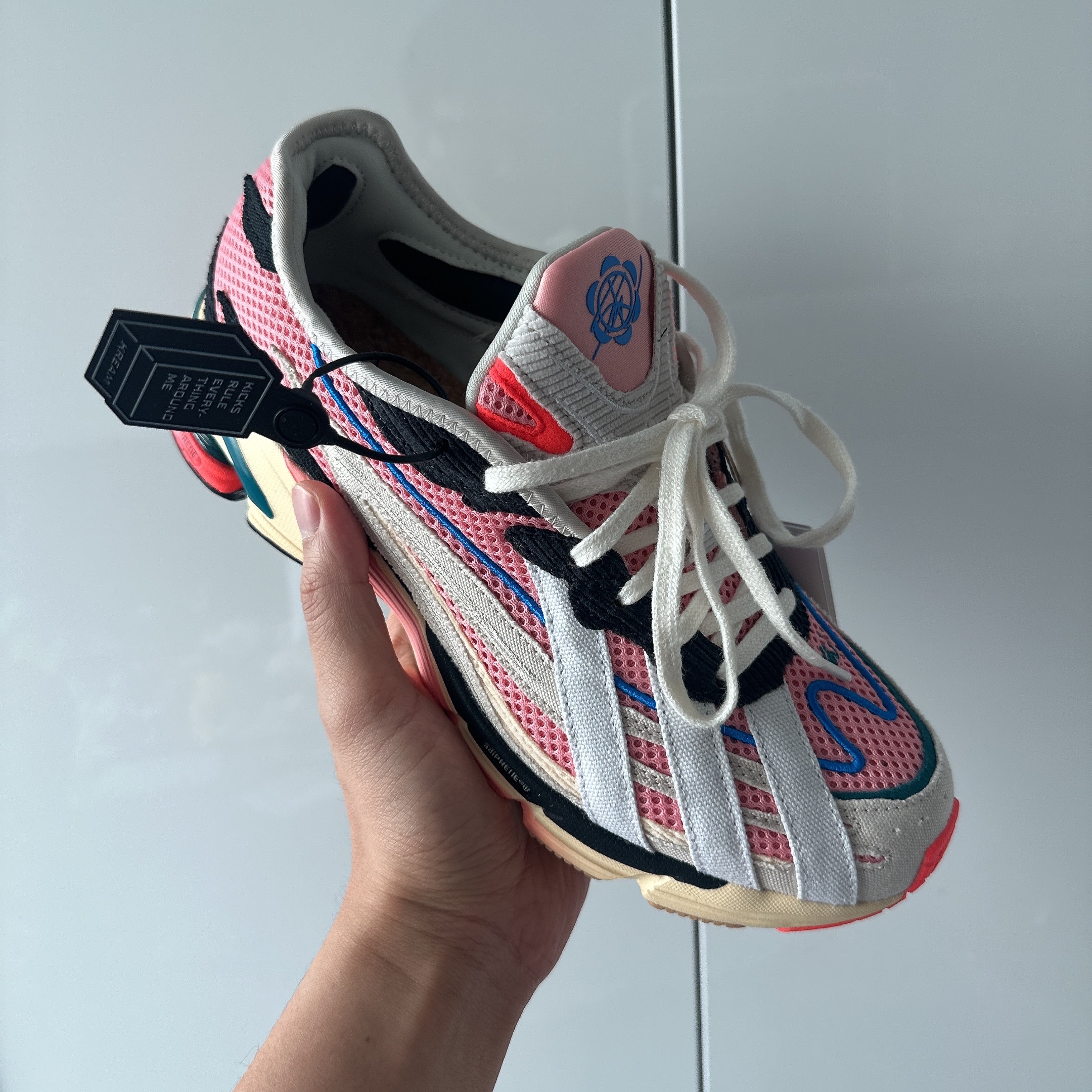 Adidas x Sean Wotherspoon Orketro White Easy Yellow 착용 스타일 - 2