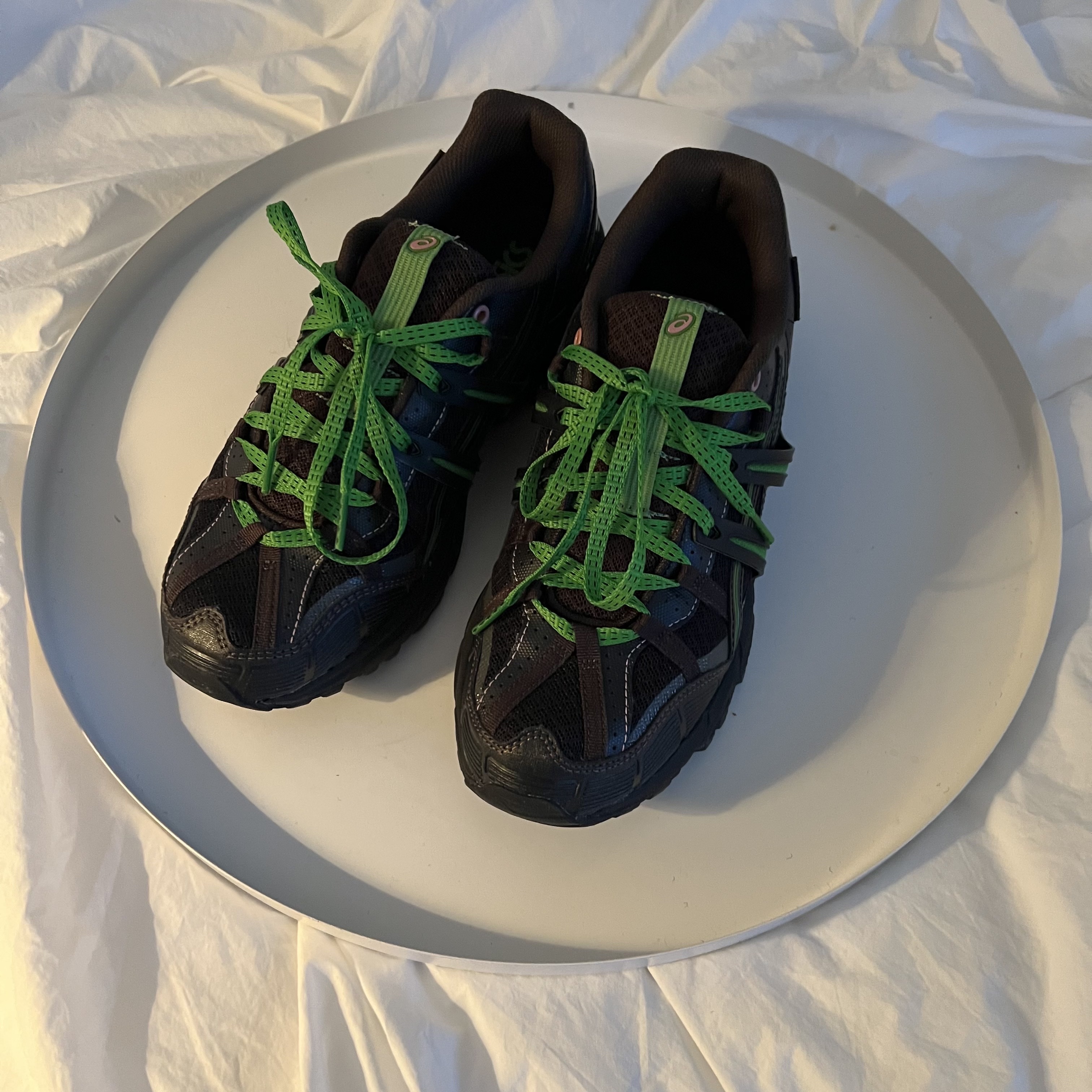 Asics x Andersson Bell Gel-Sonoma 15-50 Black Green 착용 스타일