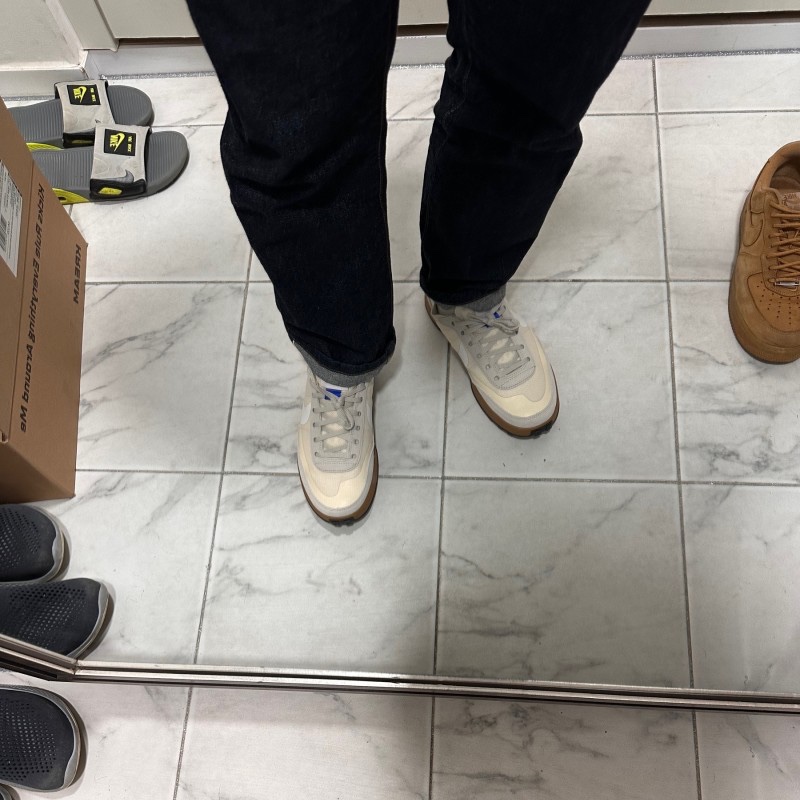 Nike x Tom Sachs General Purpose Shoe Light Cream 착용 스타일 - 2