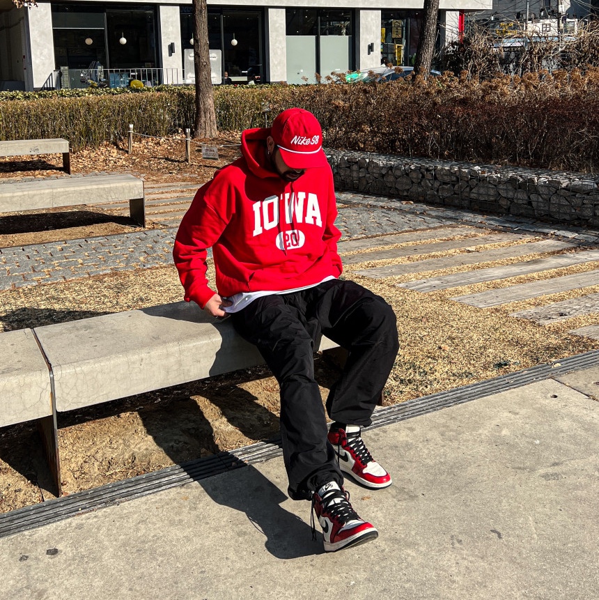 Jordan 1 Retro High OG Defiant SB LA to Chicago 착용 스타일