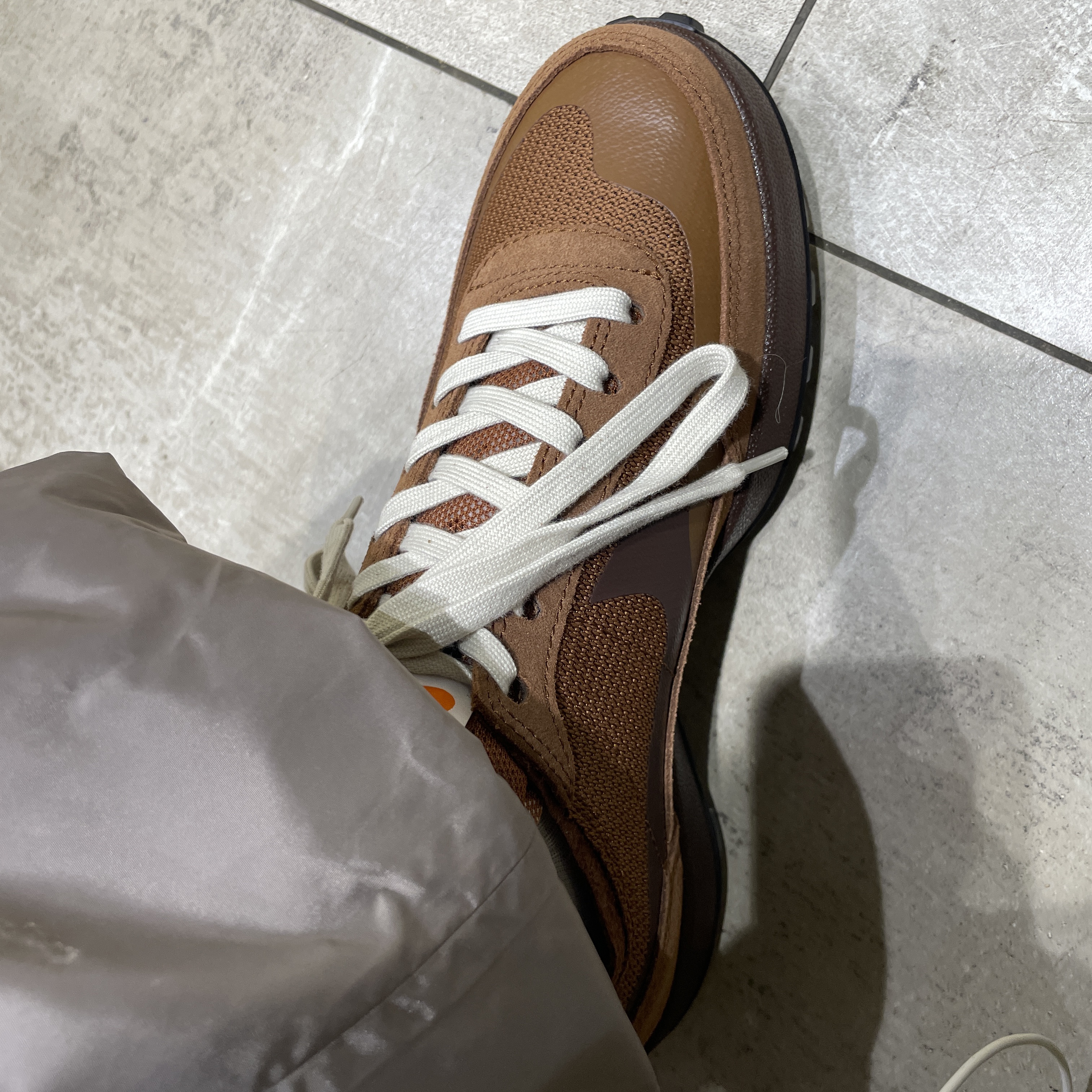 Nike x Tom Sachs General Purpose Shoe Brown 착용 스타일 - 3